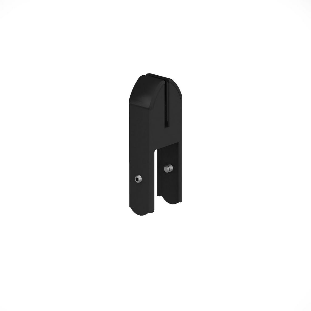 Picture of Acrylic screen toppers bracket - black (single)