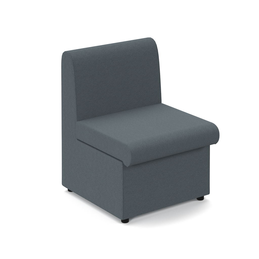 Picture of Alto modular reception seating with no arms - elapse grey