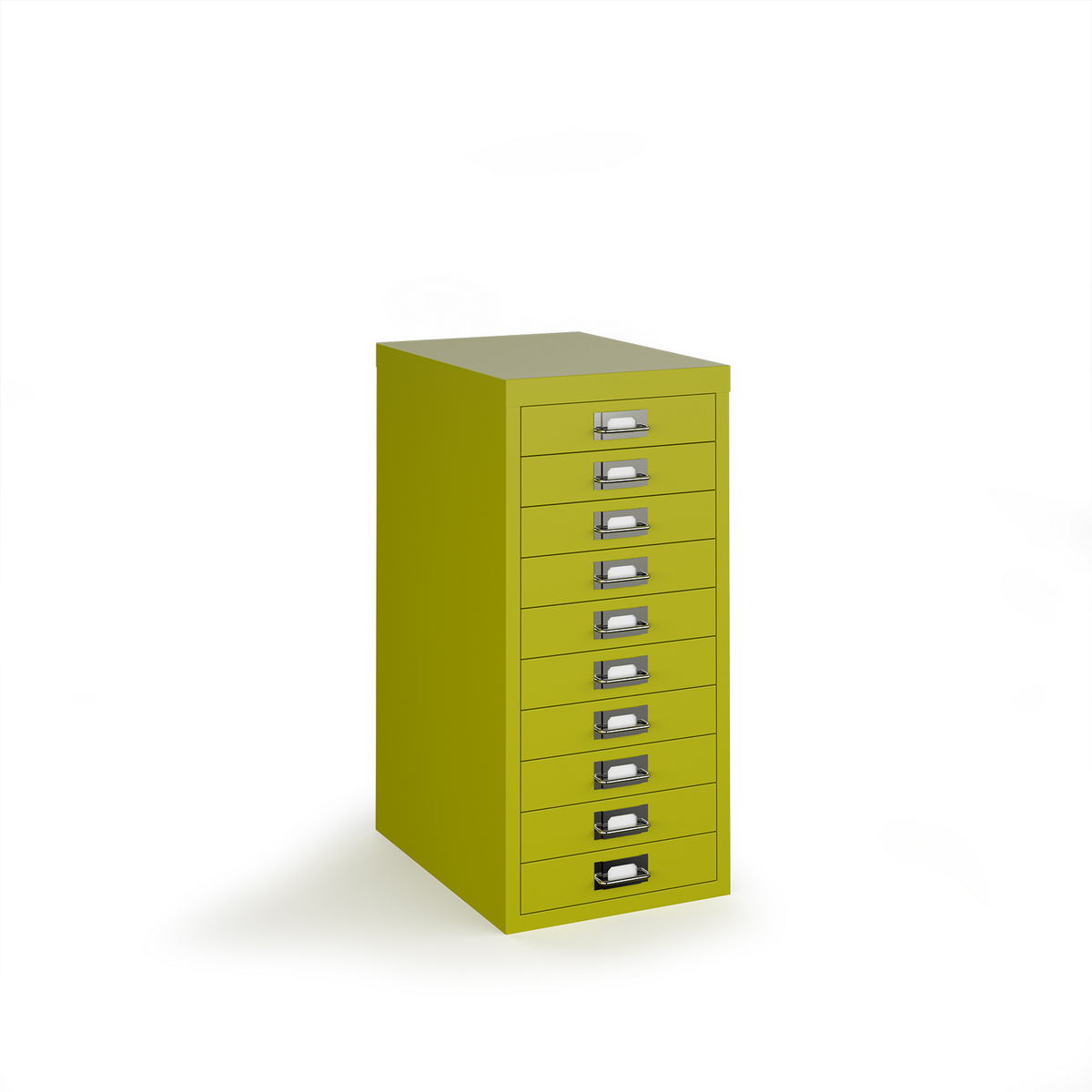 Bisley Multi Drawers With 10 Drawers Green Office Furniture
