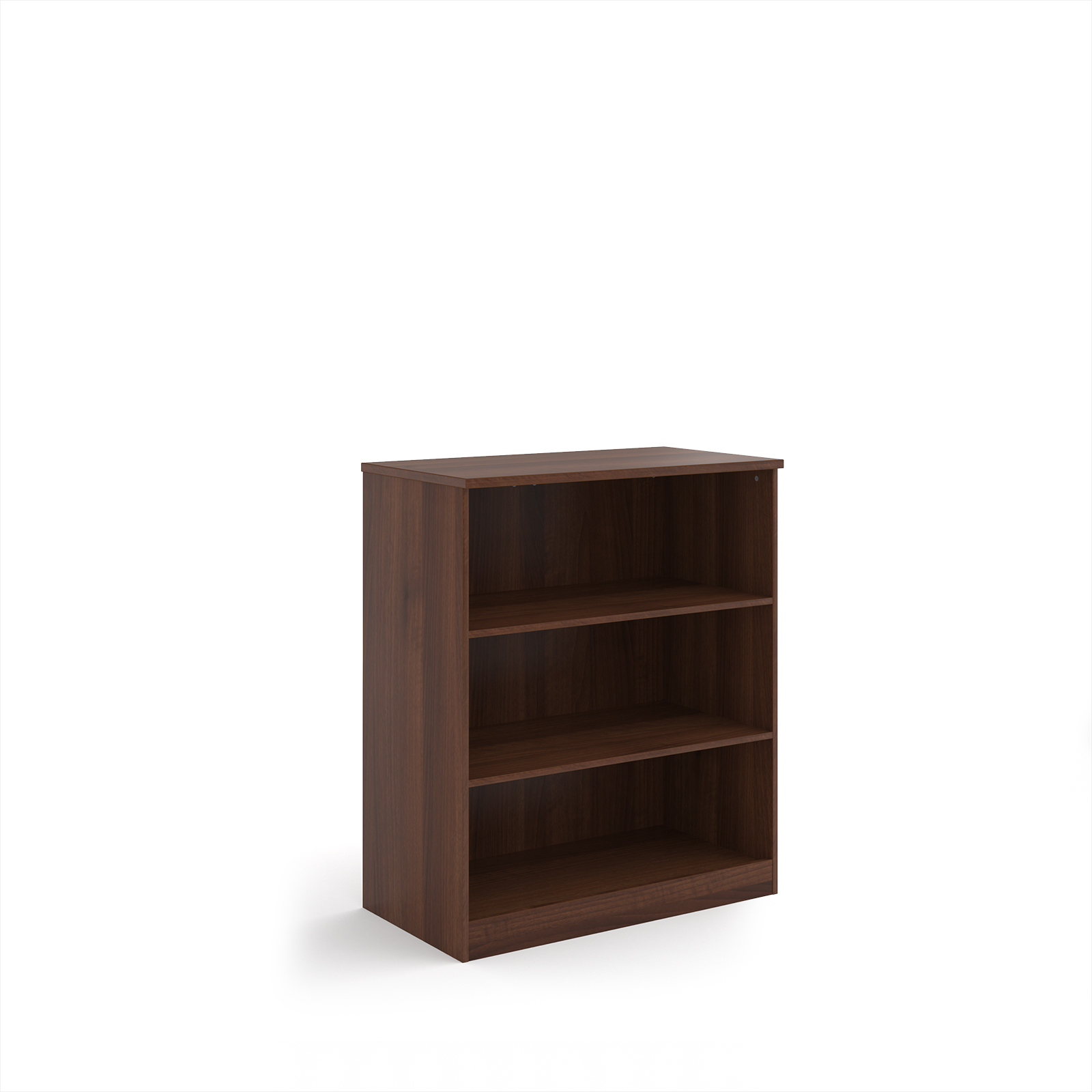 Picture of Deluxe bookcase 1200mm high with 2 shelves - Walnut