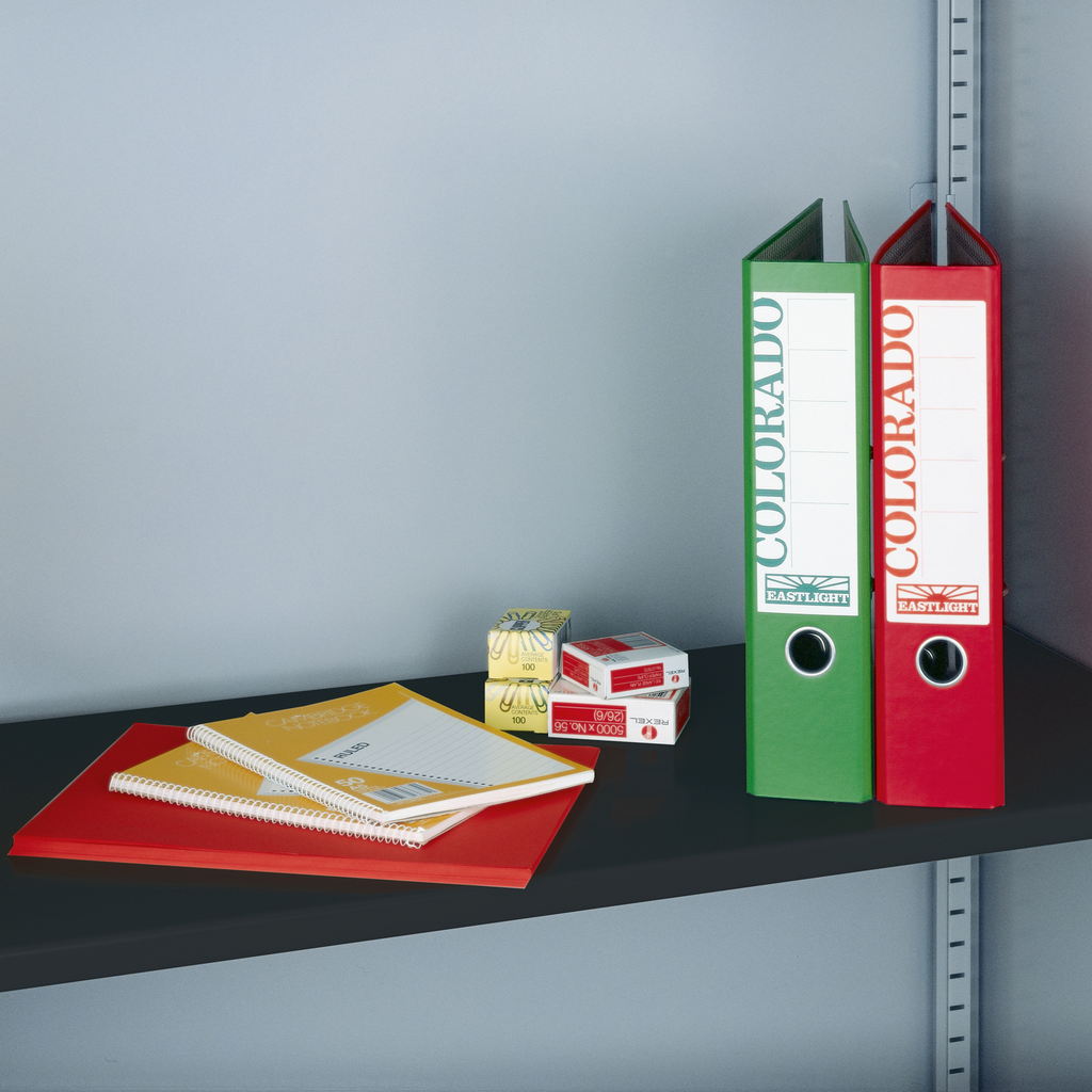Picture of Extra shelf for steel storage cupboards - black