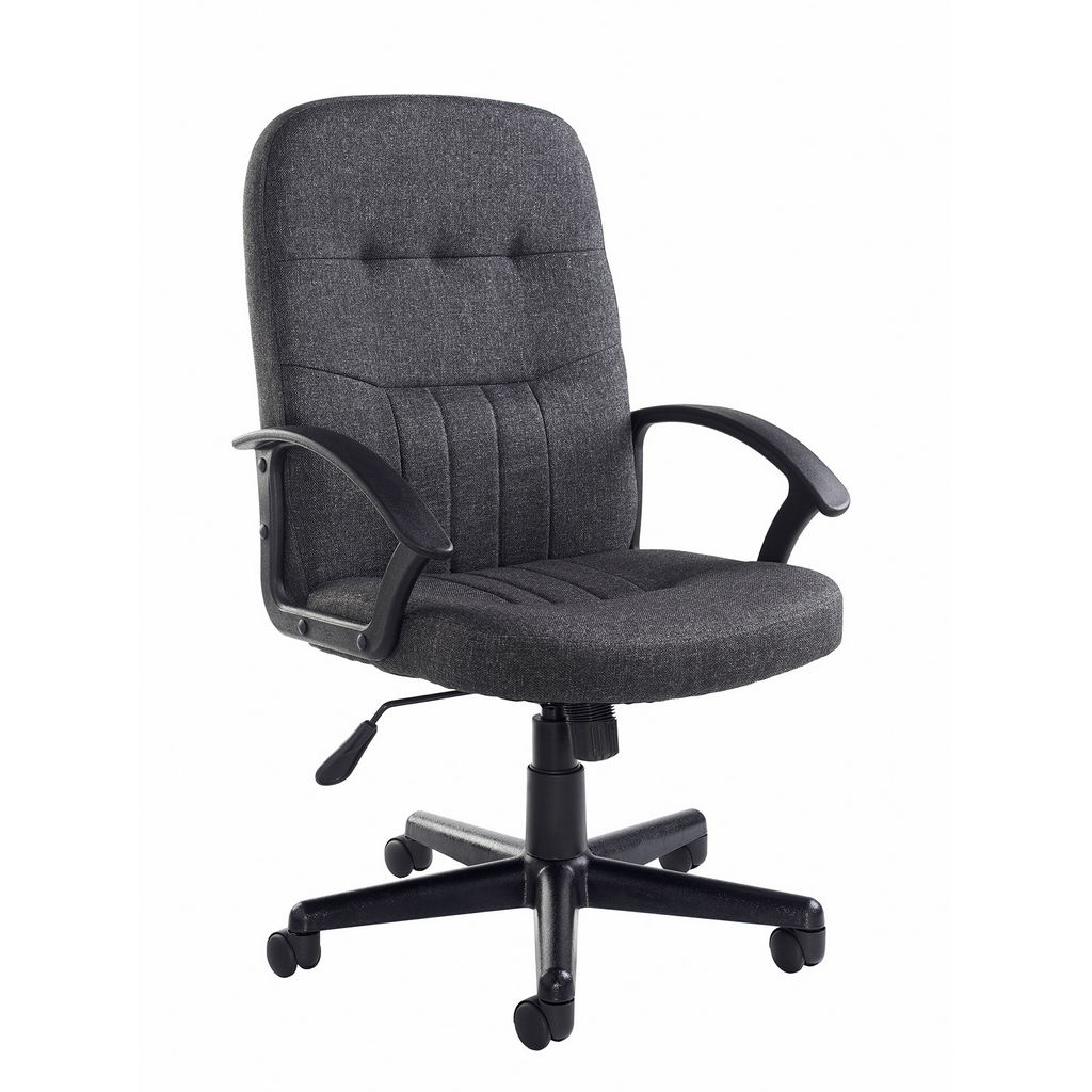 Picture of Cavalier fabric managers chair - charcoal