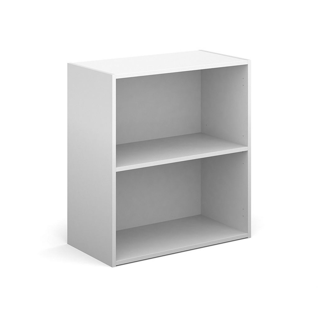 Picture of Contract bookcase 830mm high with 1 shelf - white