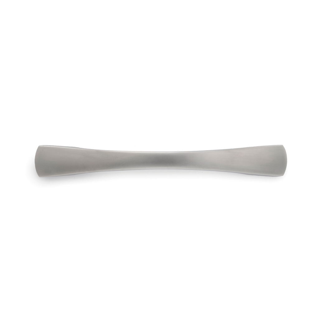 Picture of Bow handle for deluxe wooden storage with 96mm hole centres - silver