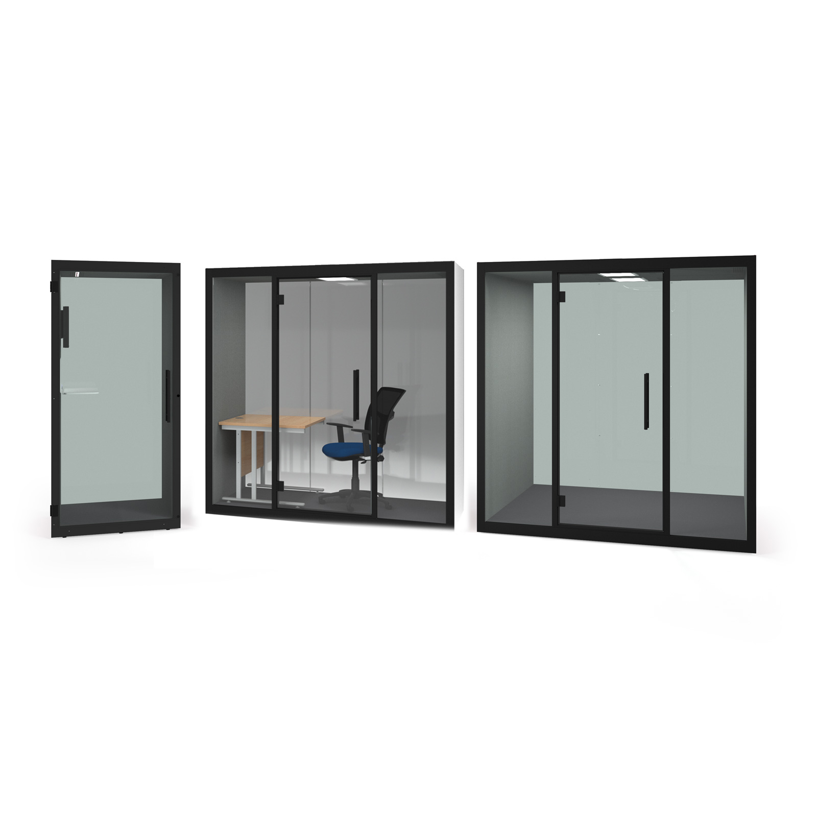 Picture of Chatbox Duo acoustic hub - black exterior
