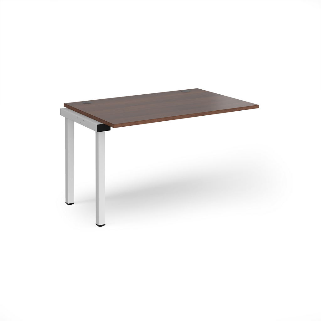 Picture of Connex add on unit single 1200mm x 800mm - white frame, walnut top