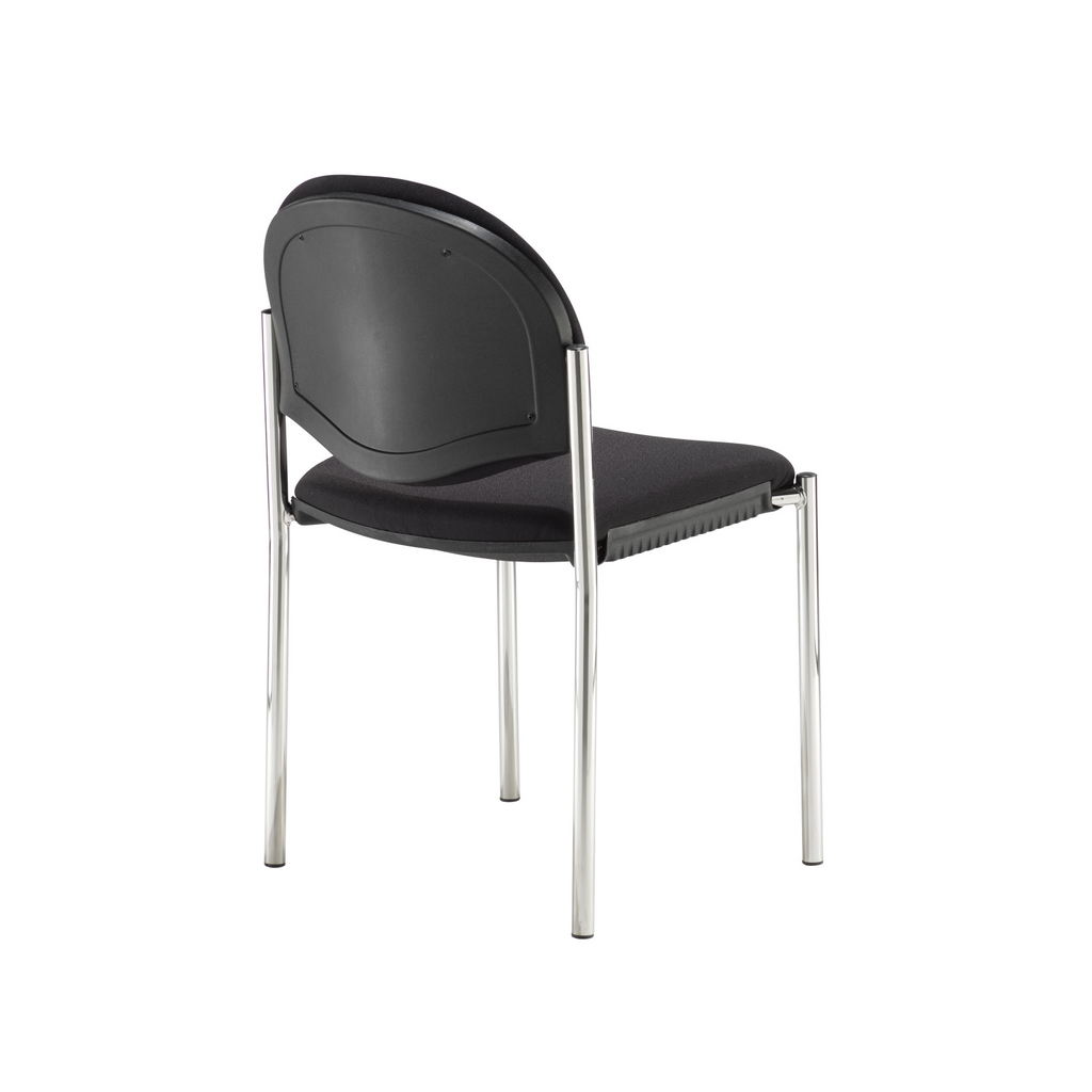 Picture of Coda multi purpose chair, no arms, black fabric