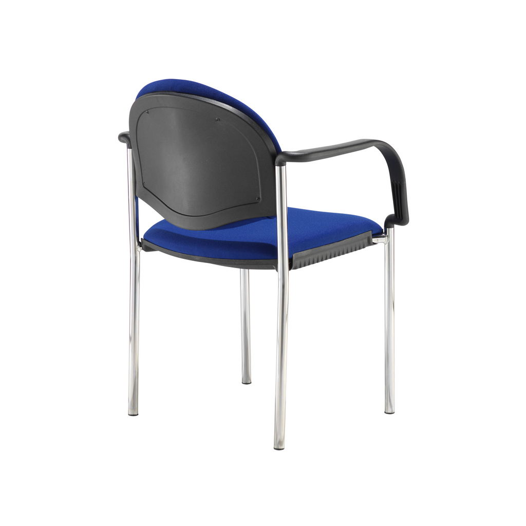 Picture of Coda multi purpose chair, with arms, blue fabric