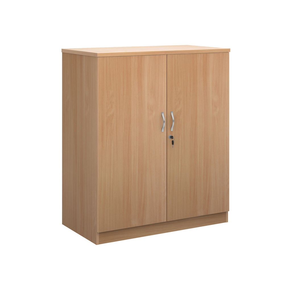 Picture of Systems double door cupboard 1200mm high - beech