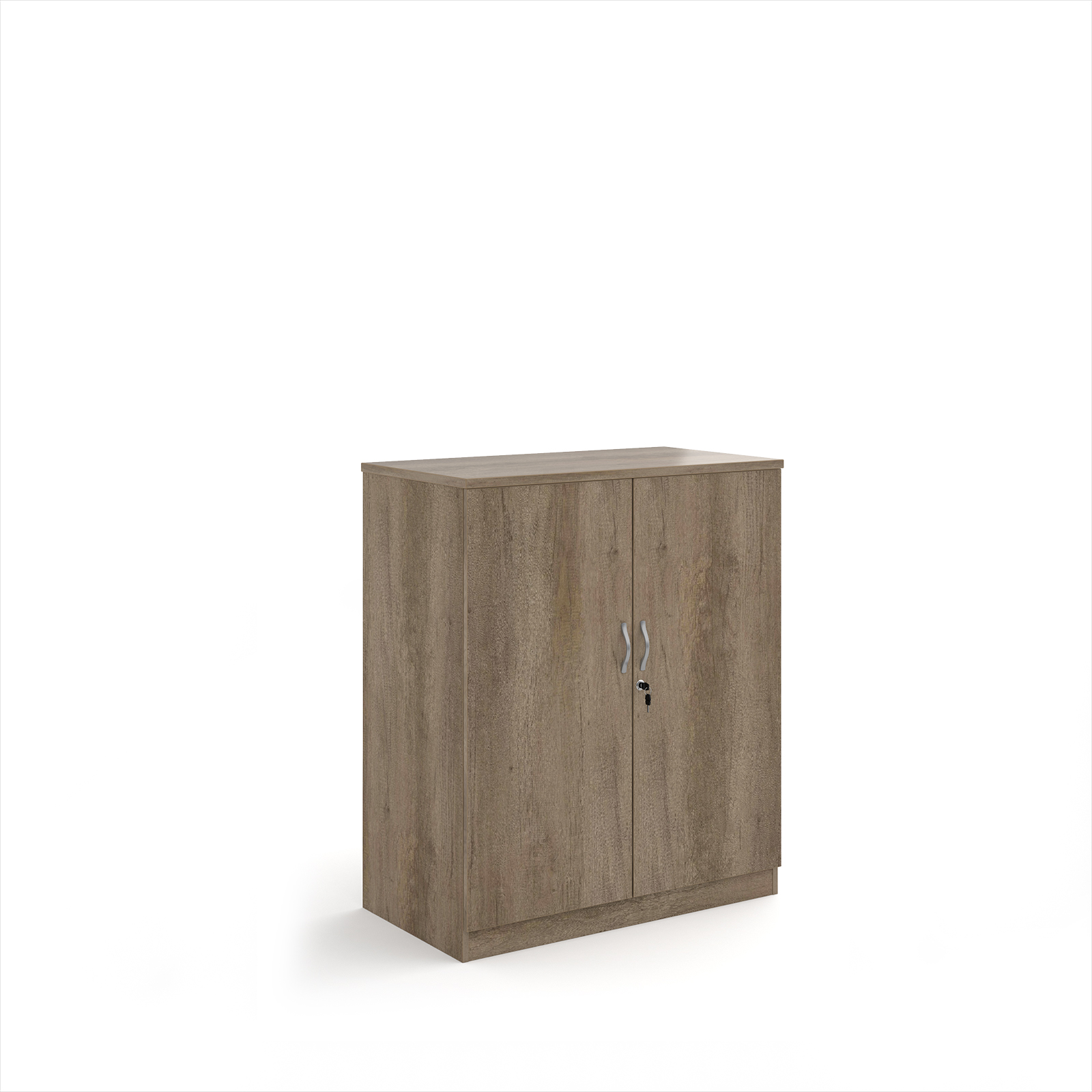 Picture of Systems double door cupboard 1200mm high - Nebraska Oak