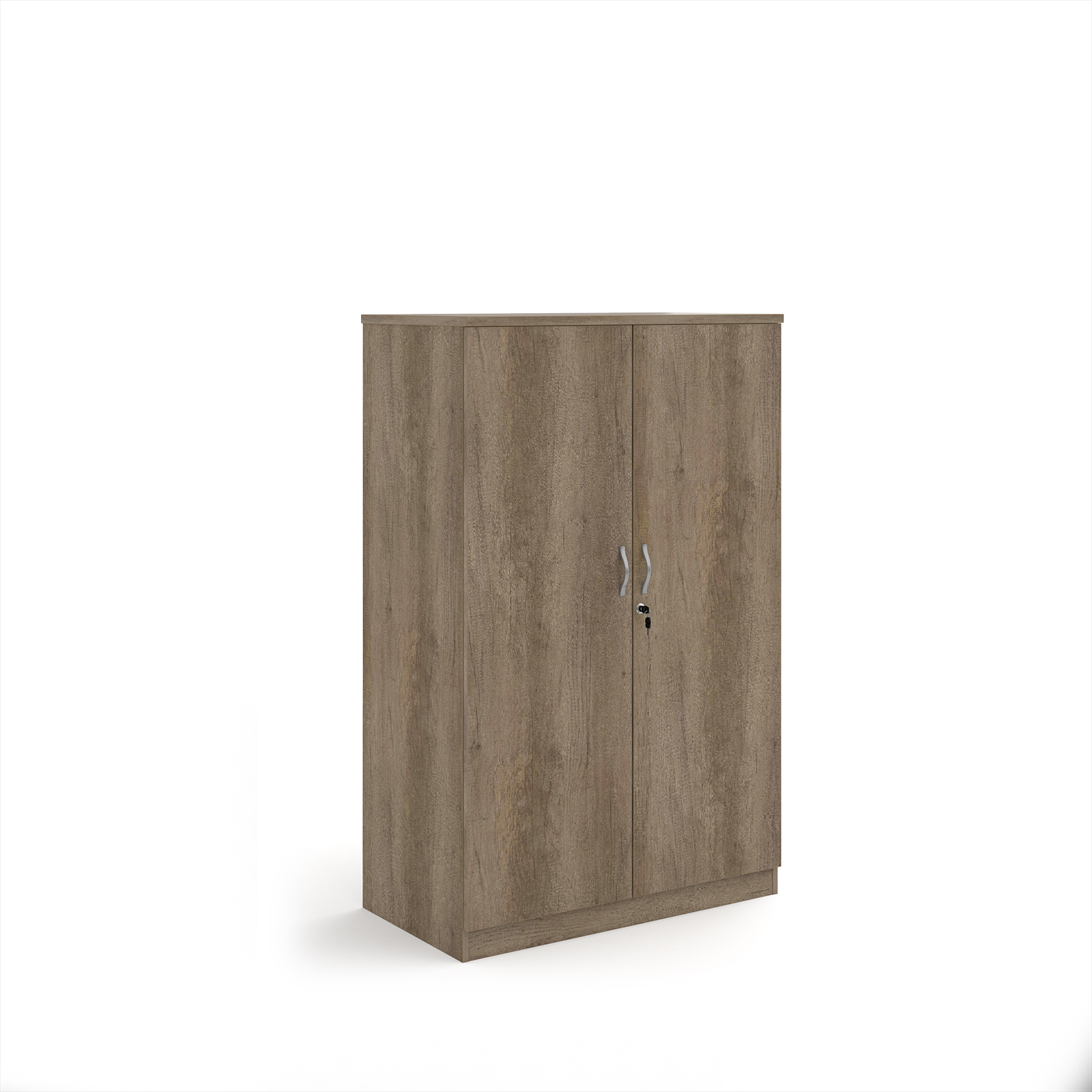 Picture of Systems double door cupboard 1600mm high - Nebraska Oak