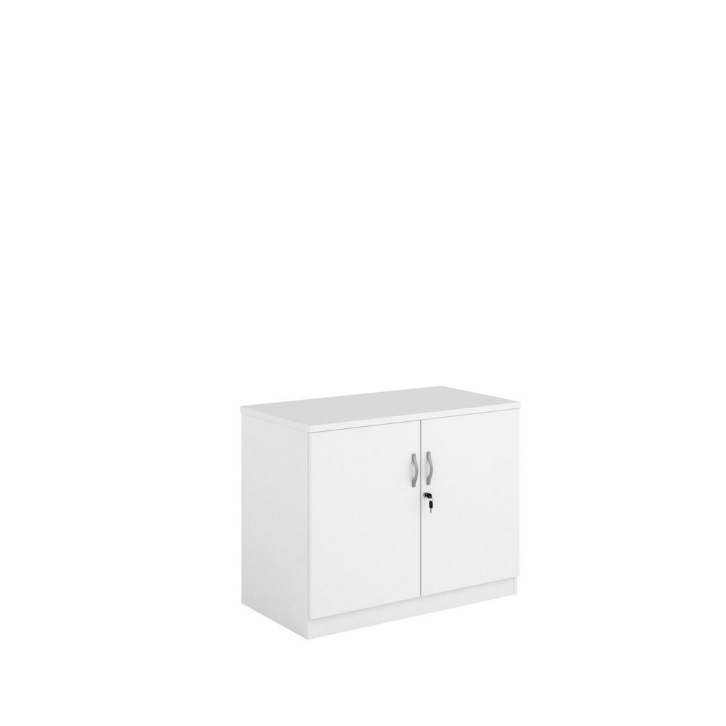 Picture of Systems double door cupboard 800mm high - white