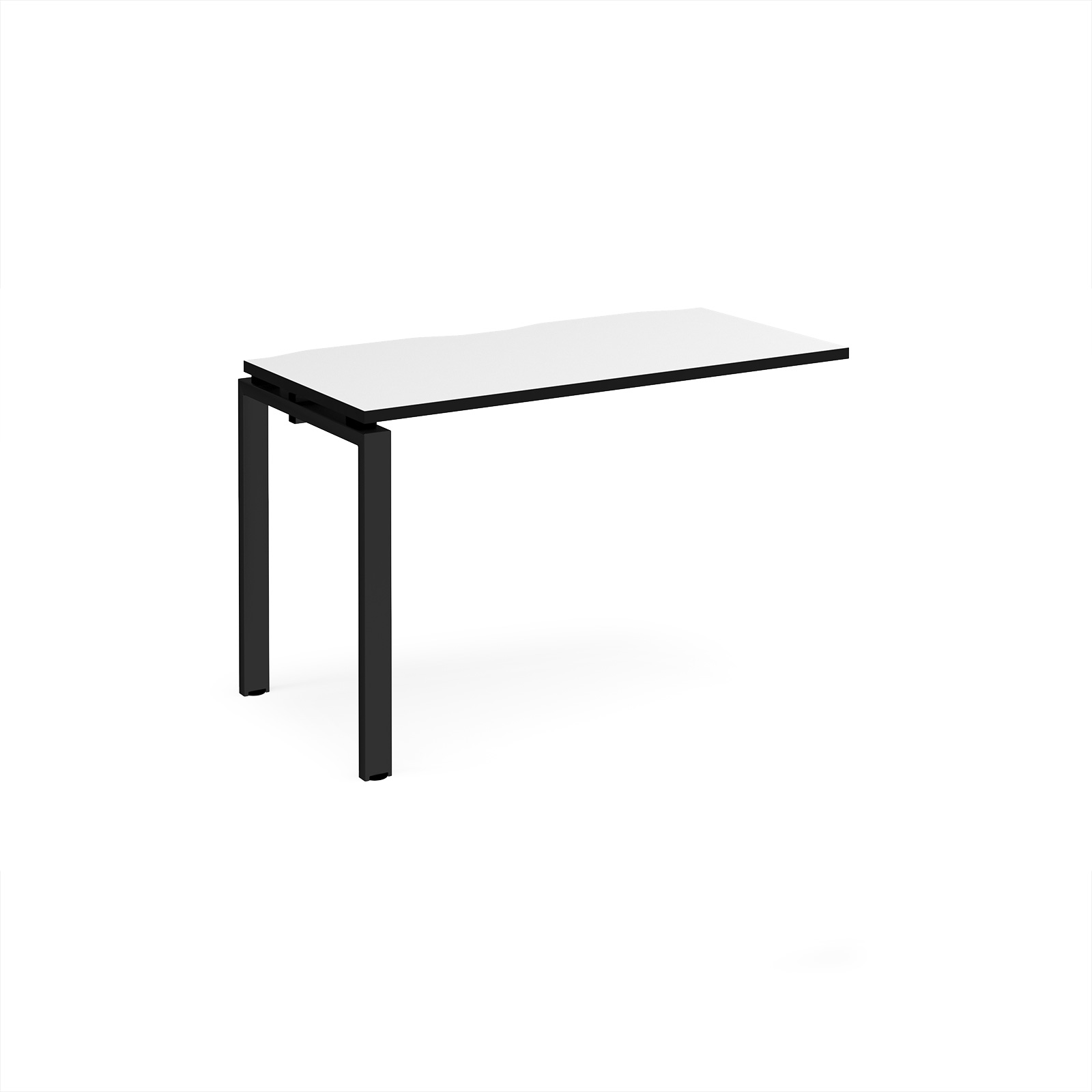 Picture of Adapt add on unit single 1200mm x 600mm - black frame, White Top, black edge