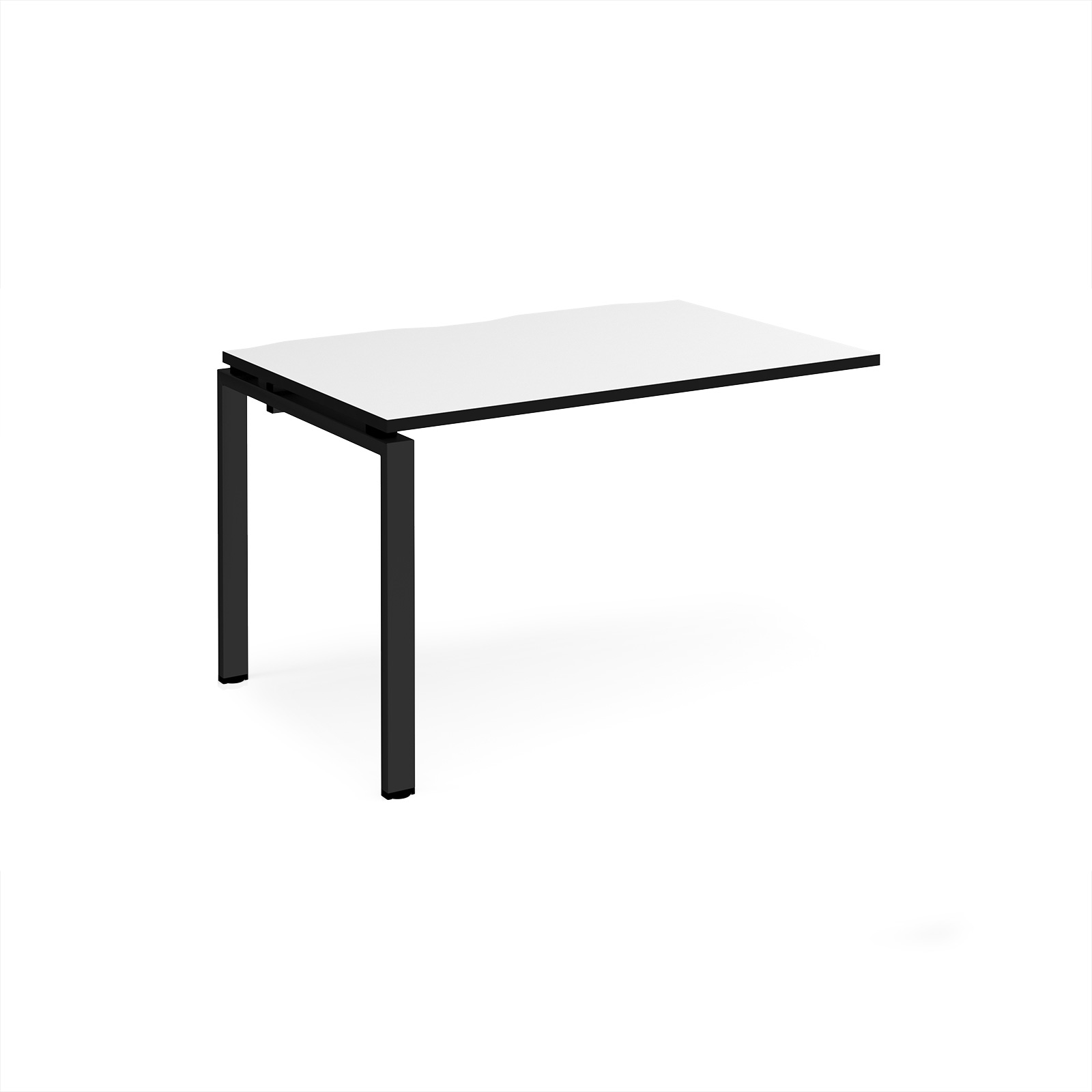 Picture of Adapt add on unit single 1200mm x 800mm - black frame, White Top, black edge