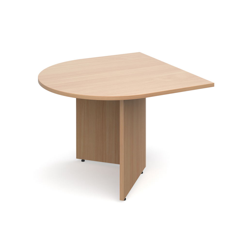 Picture of Arrow head leg radial extension table 1000mm x 1000mm - beech