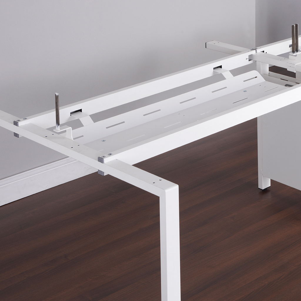 Picture of Double drop down cable tray & bracket for Adapt and Fuze desks 1600mm - white