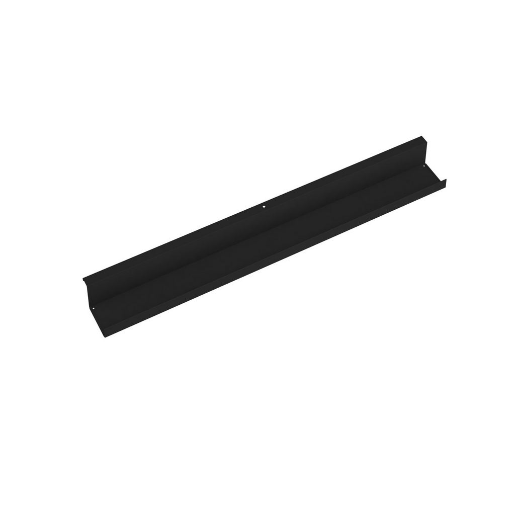 Picture of Single desk cable tray for Adapt and Fuze desks 1200mm - black