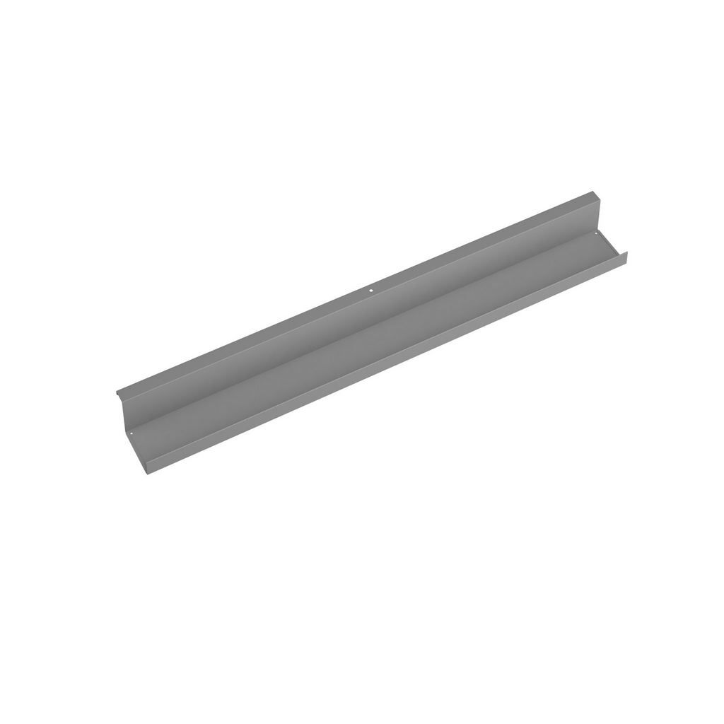 Picture of Single desk cable tray for Adapt and Fuze desks 1200mm - silver
