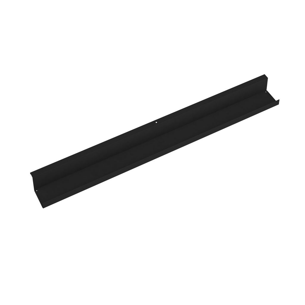 Picture of Single desk cable tray for Adapt and Fuze desks 1400mm - black