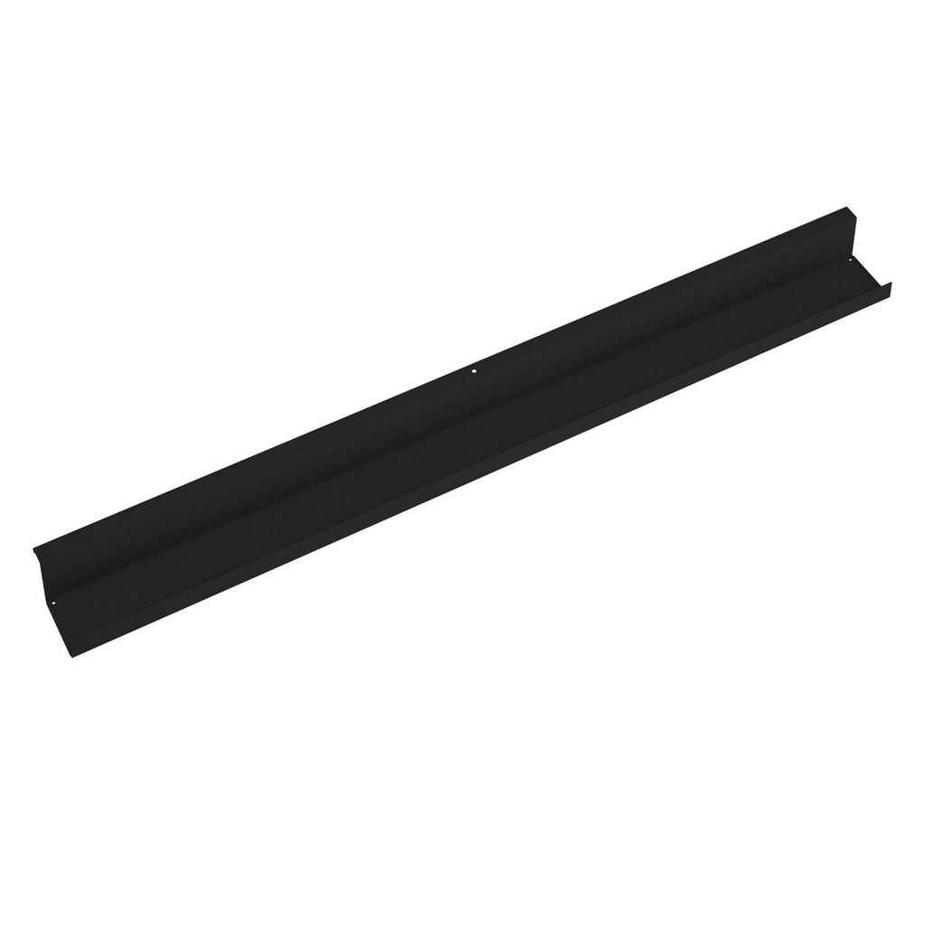 Picture of Single desk cable tray for Adapt and Fuze desks 1600mm - black