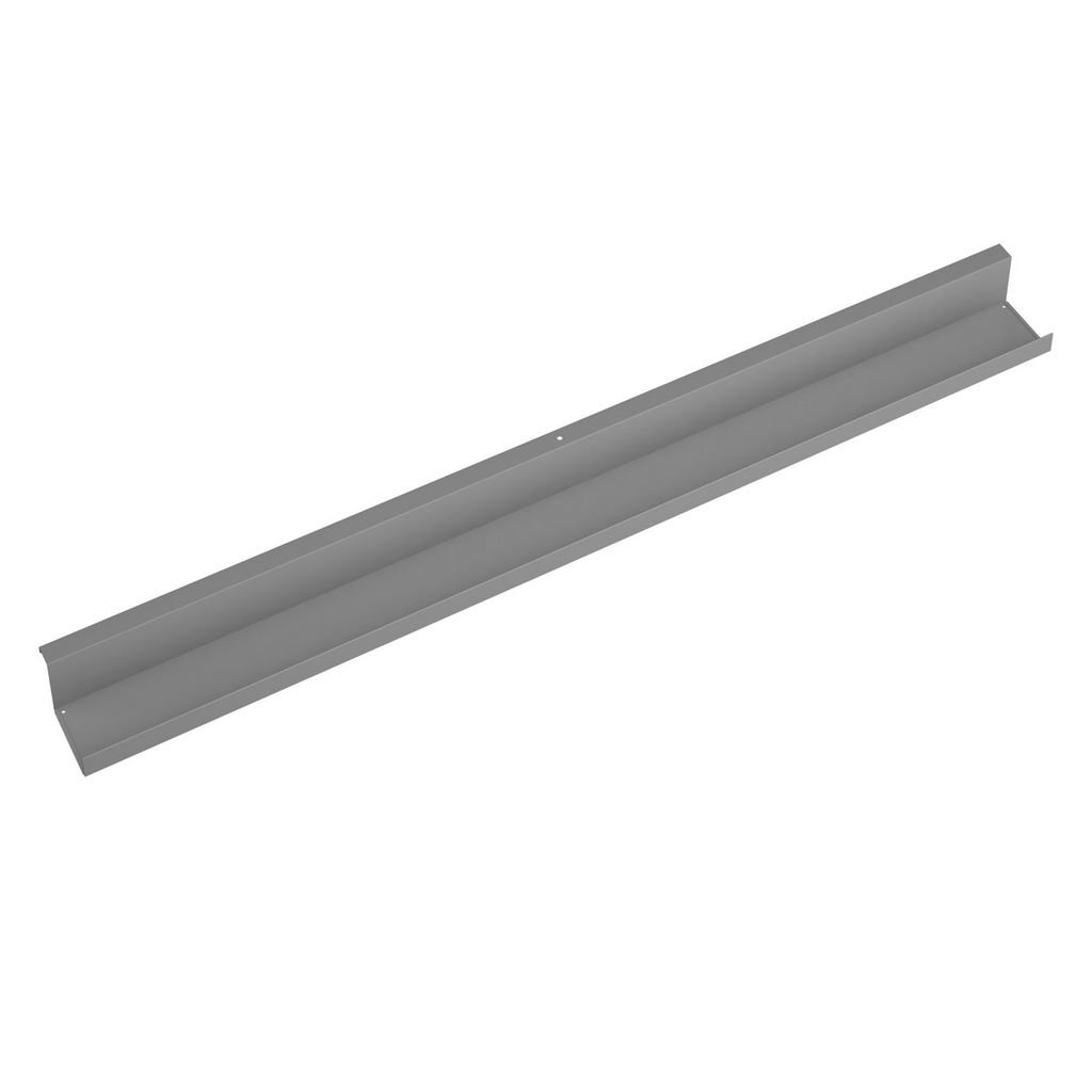 Picture of Single desk cable tray for Adapt and Fuze desks 1600mm - silver