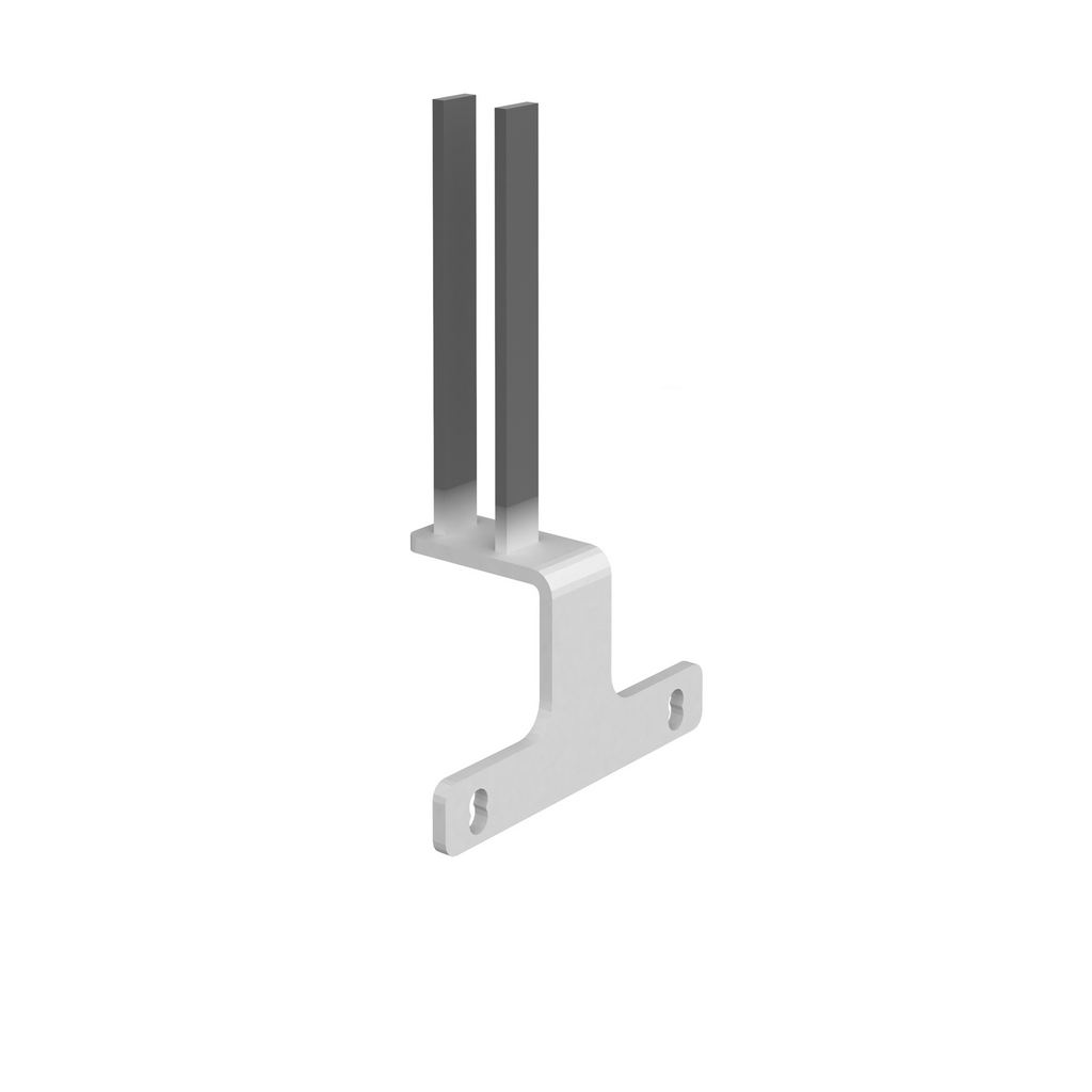 Picture of Screen bracket for intermediate back to back Adapt and Fuze desks - white