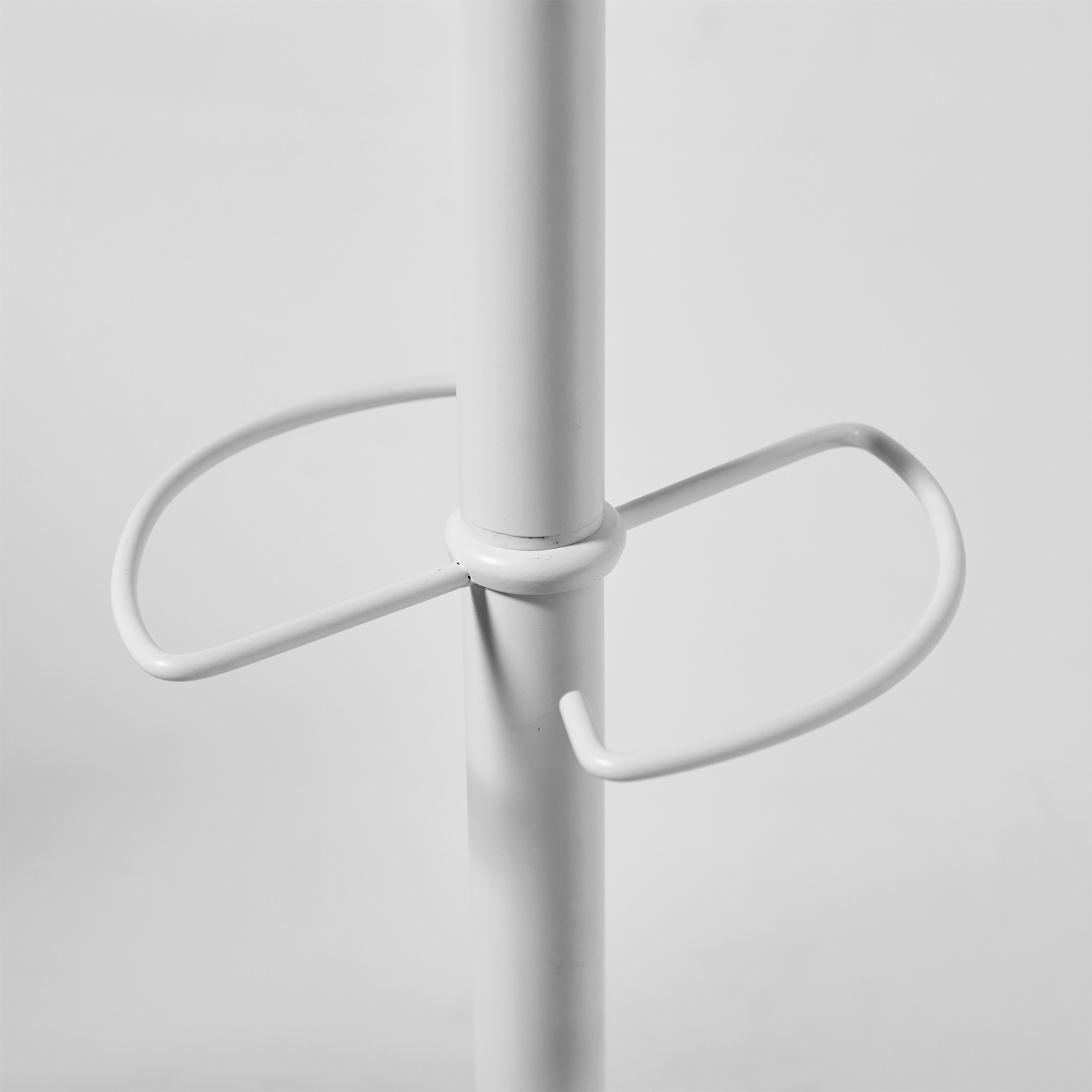 Picture of Ersa coat stand with 6 coat hooks and 3 umbrella hooks - White & Oak