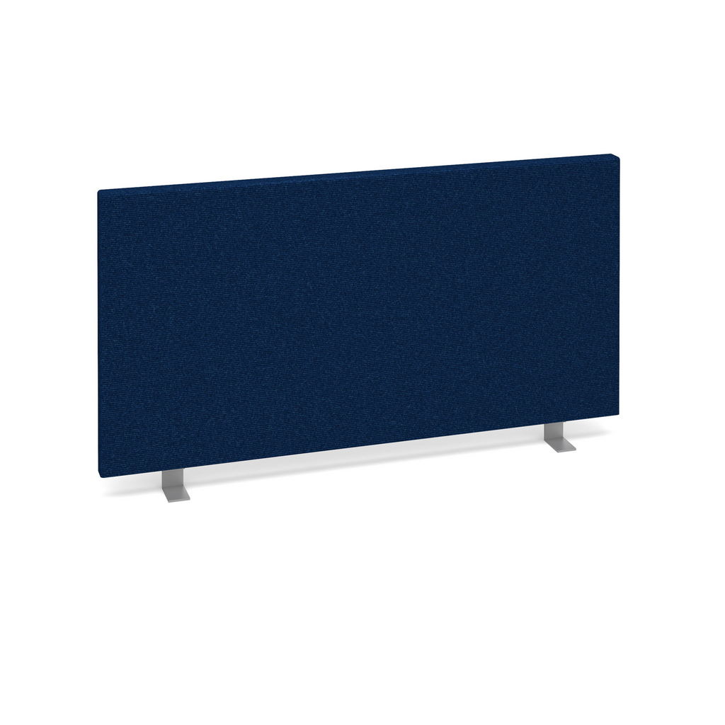 Picture of Straight desktop fabric screen 800mm x 400mm - blue