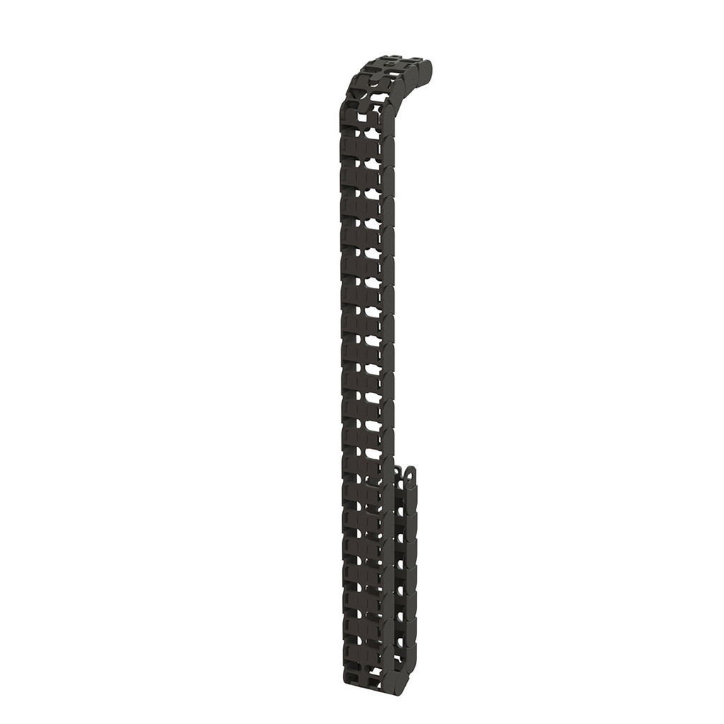 Picture of Elev8 vertical cable chain for back-to-back desks - black