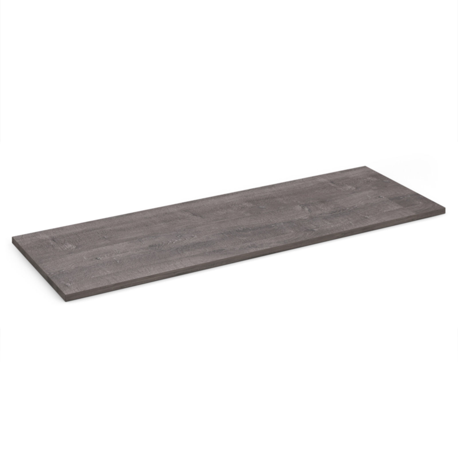 Picture of Flux modular storage triple wooden top shelf - Grey Oak