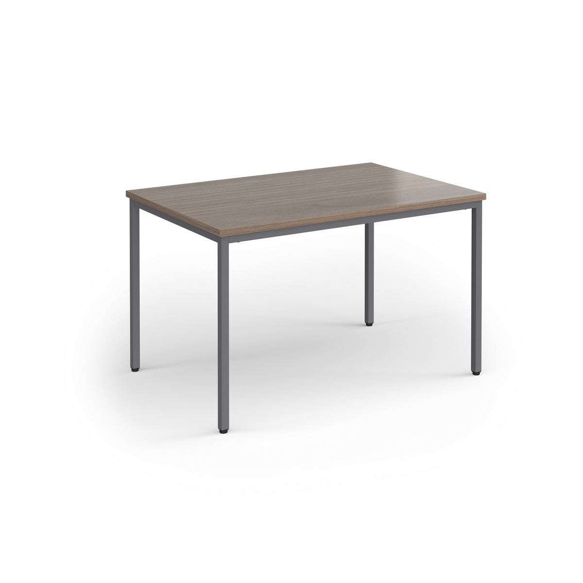 Picture of Flexi 25 rectangular table with graphite frame 1200mm x 800mm - Barcelona Walnut