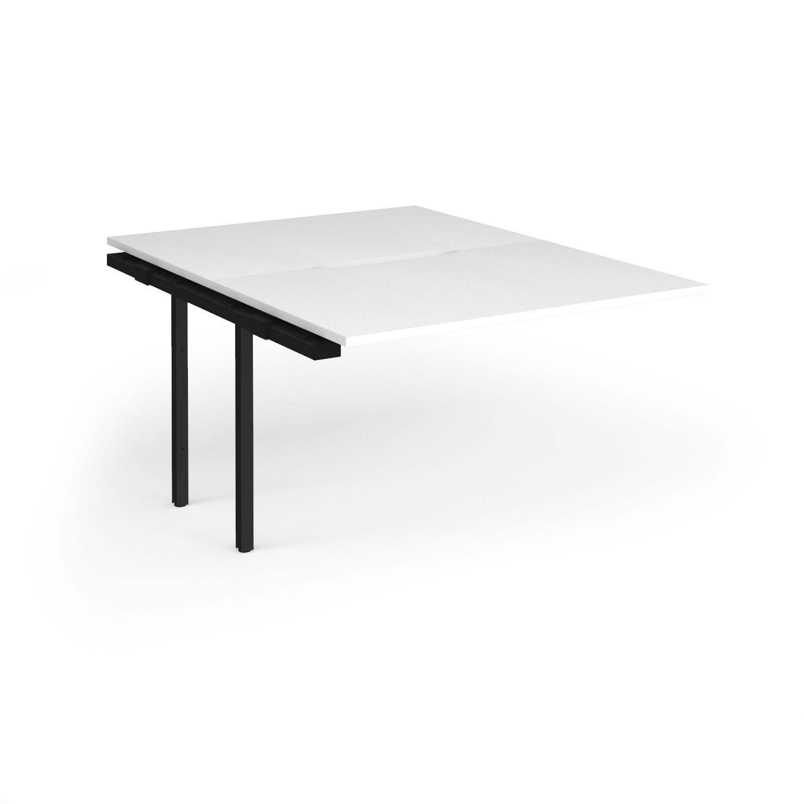 Picture of Connex Goal-Post 1200 x 1600 x 725mm Back to Back Add On Bay - Black Frame / White Top