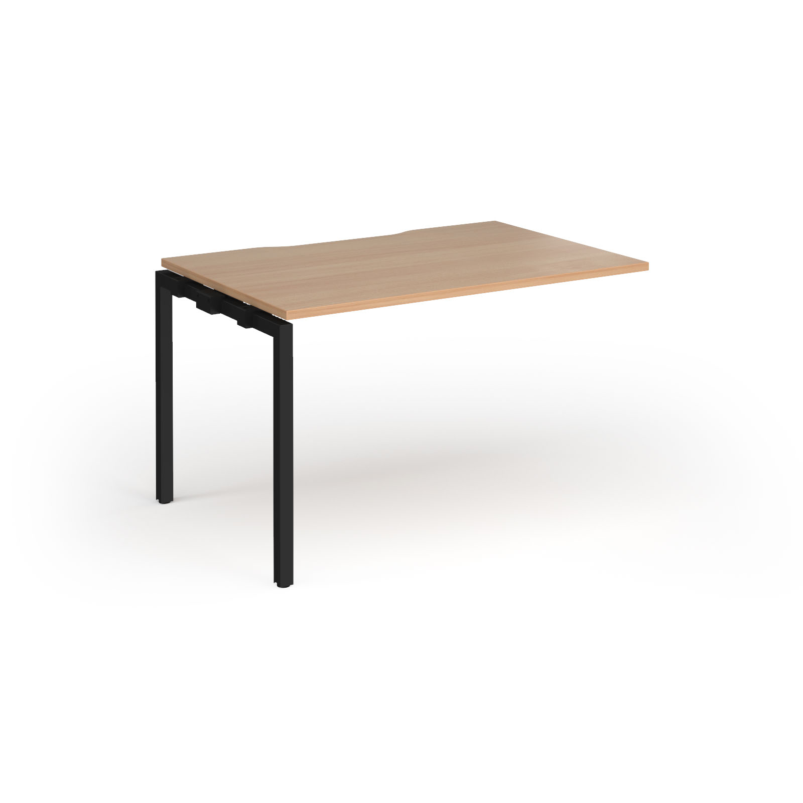 Picture of Connex Goal-Post 1200 x 800 x 725mm Single Add On Bay - Black Frame / Beech Top