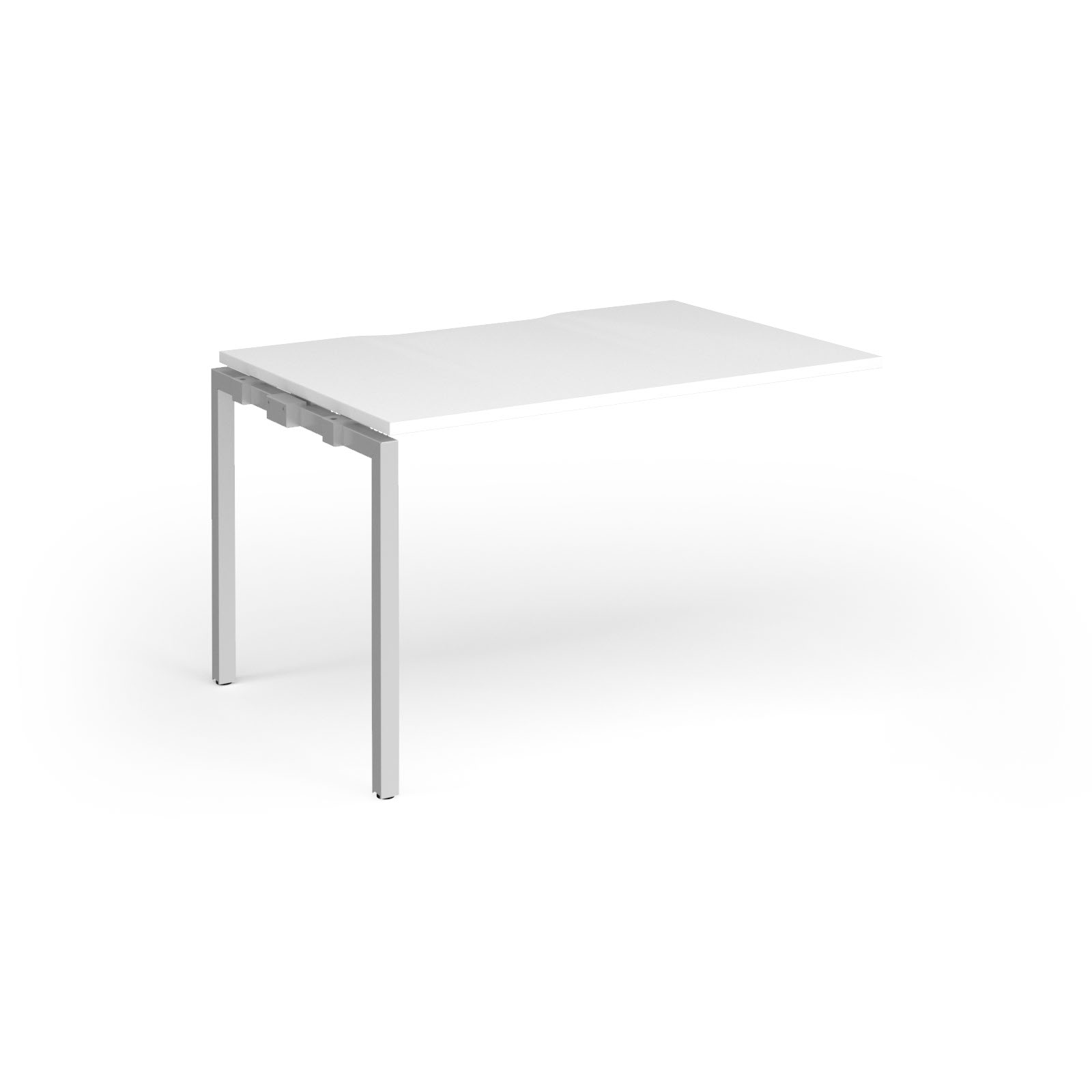 Picture of Connex Goal-Post 1200 x 800 x 725mm Single Add On Bay - Silver Frame / White Top