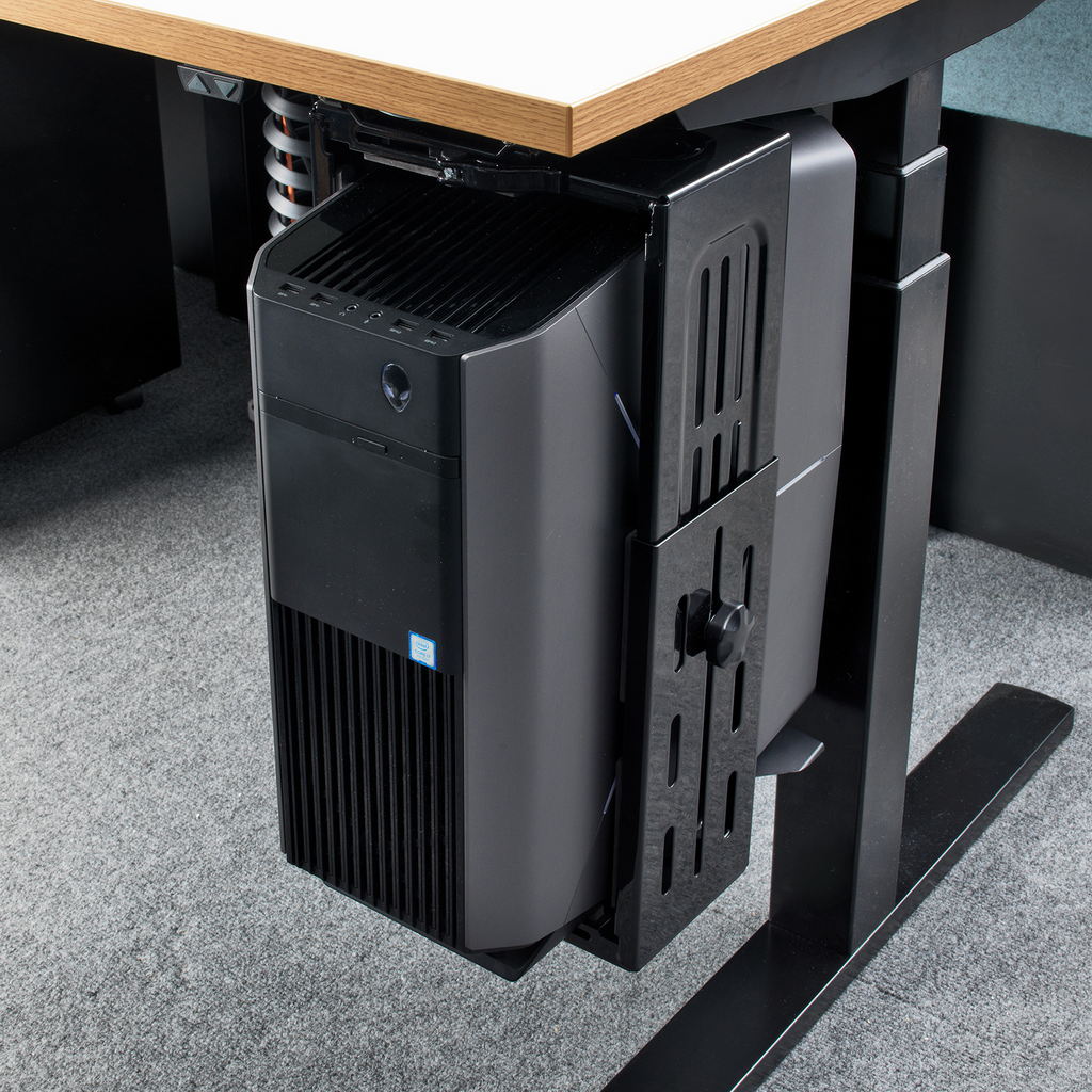 Picture of Halo large under desk CPU holder - black