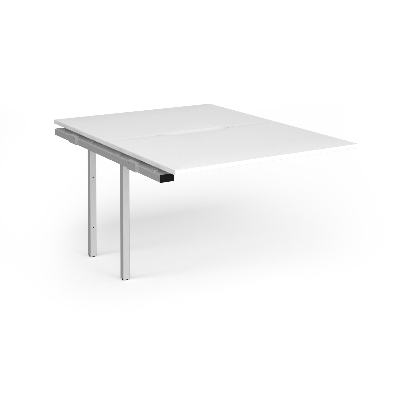 Picture of Connex Plus O Frame 1200 x 1600 x 725mm Back to Back Add On Bay - Silver Frame / White Top