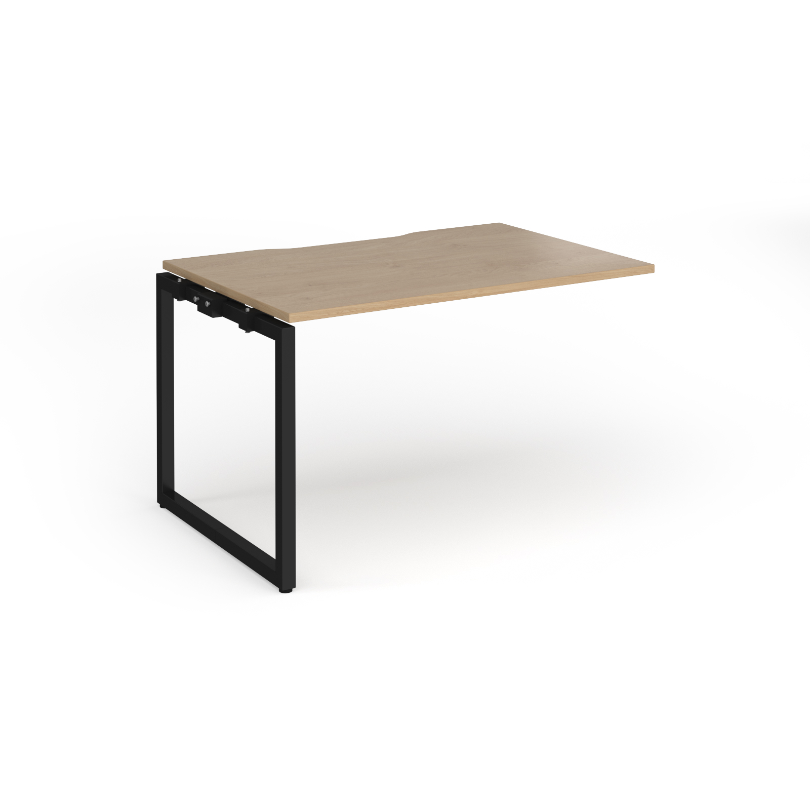 Picture of Connex Plus O Frame 1200 x 800 x 725mm Single Add On Bay - Black Frame / Kendal Oak Top