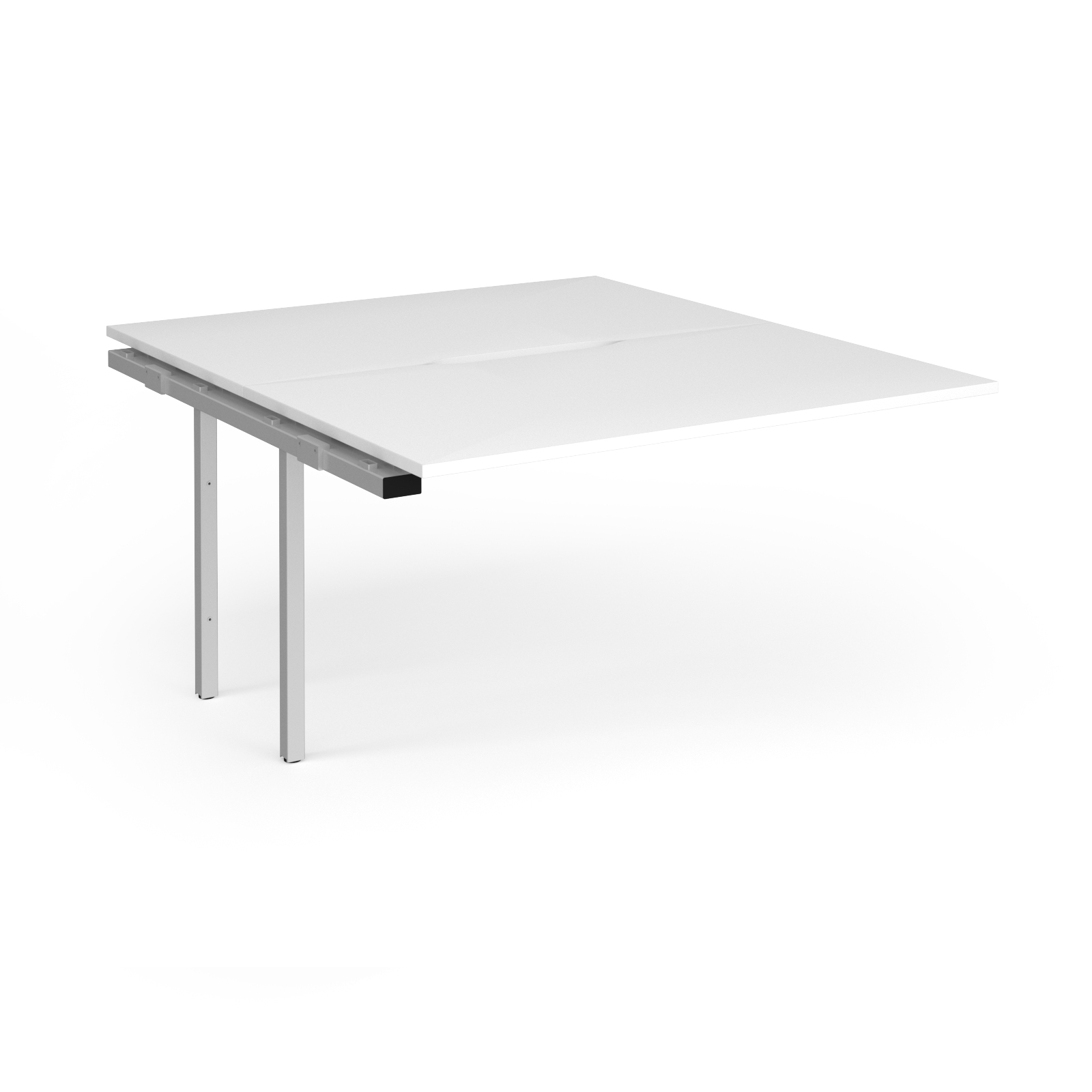 Picture of Connex Plus O Frame 1400 x 1600 x 725mm Back to Back Add On Bay - Silver Frame / White Top