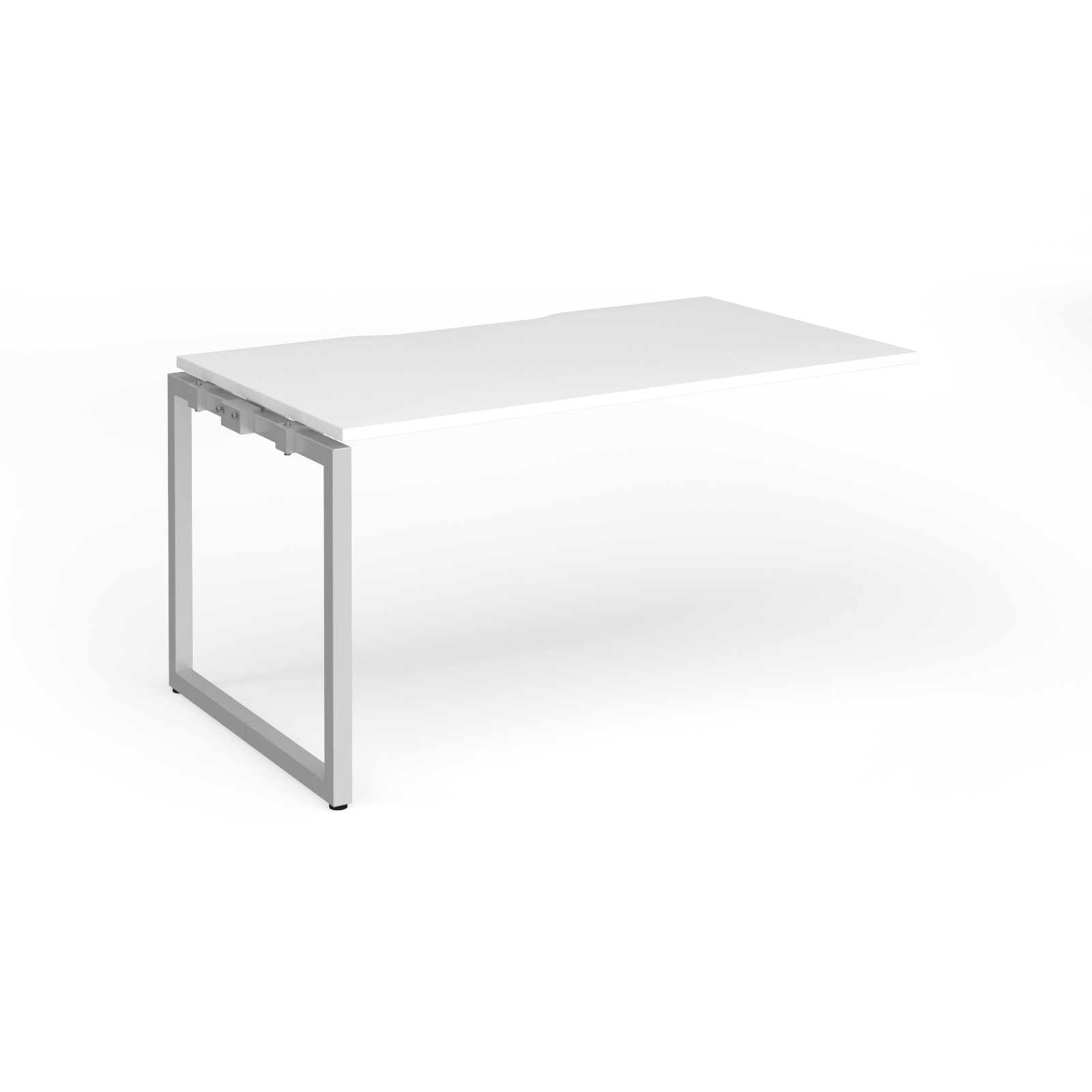 Picture of Connex Plus O Frame 1400 x 800 x 725mm Single Add On Bay - Silver Frame / White Top