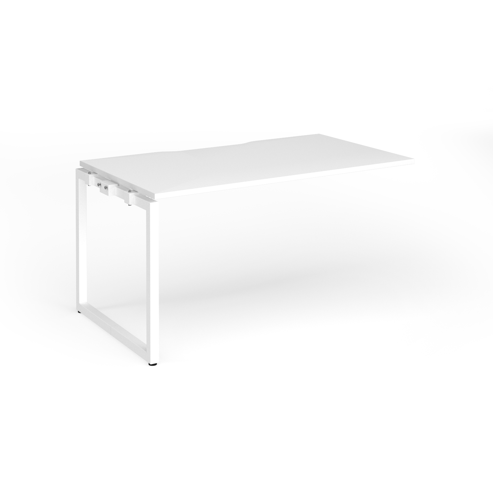 Picture of Connex Plus O Frame 1400 x 800 x 725mm Single Add On Bay - White Frame / White Top