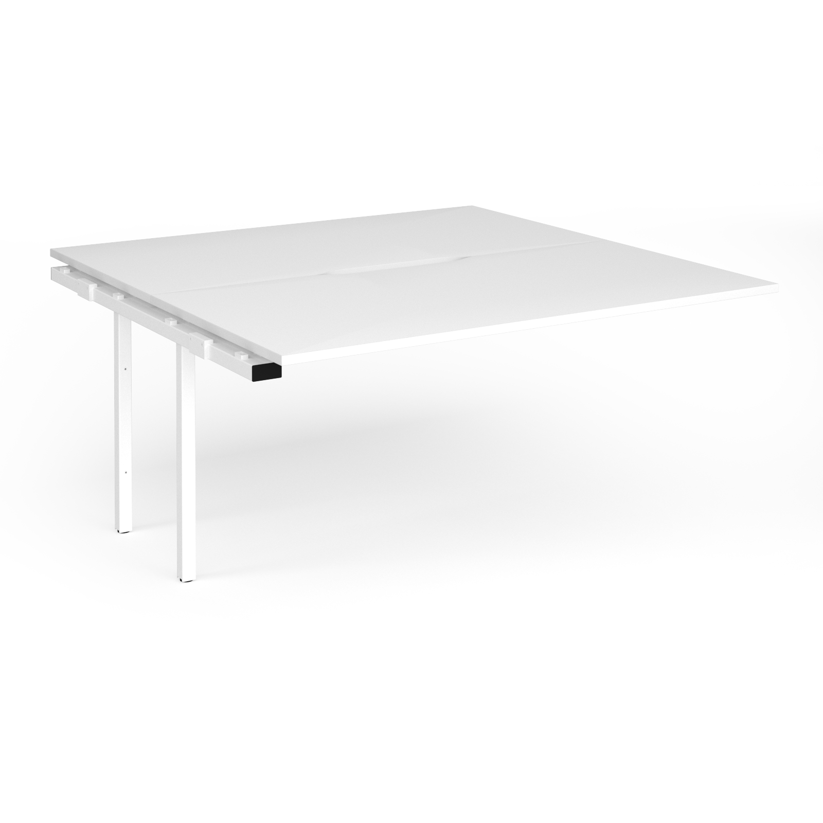 Picture of Connex Plus O Frame 1600 x 1600 x 725mm Back to Back Add On Bay - White Frame / White Top