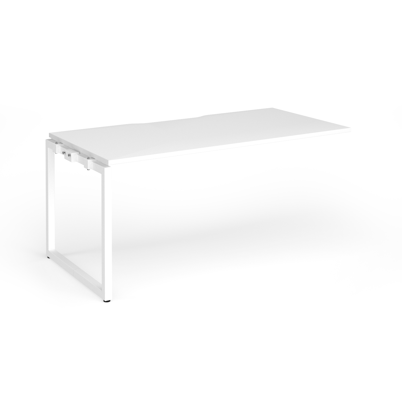 Picture of Connex Plus O Frame 1600 x 800 x 725mm Single Add On Bay - White Frame / White Top