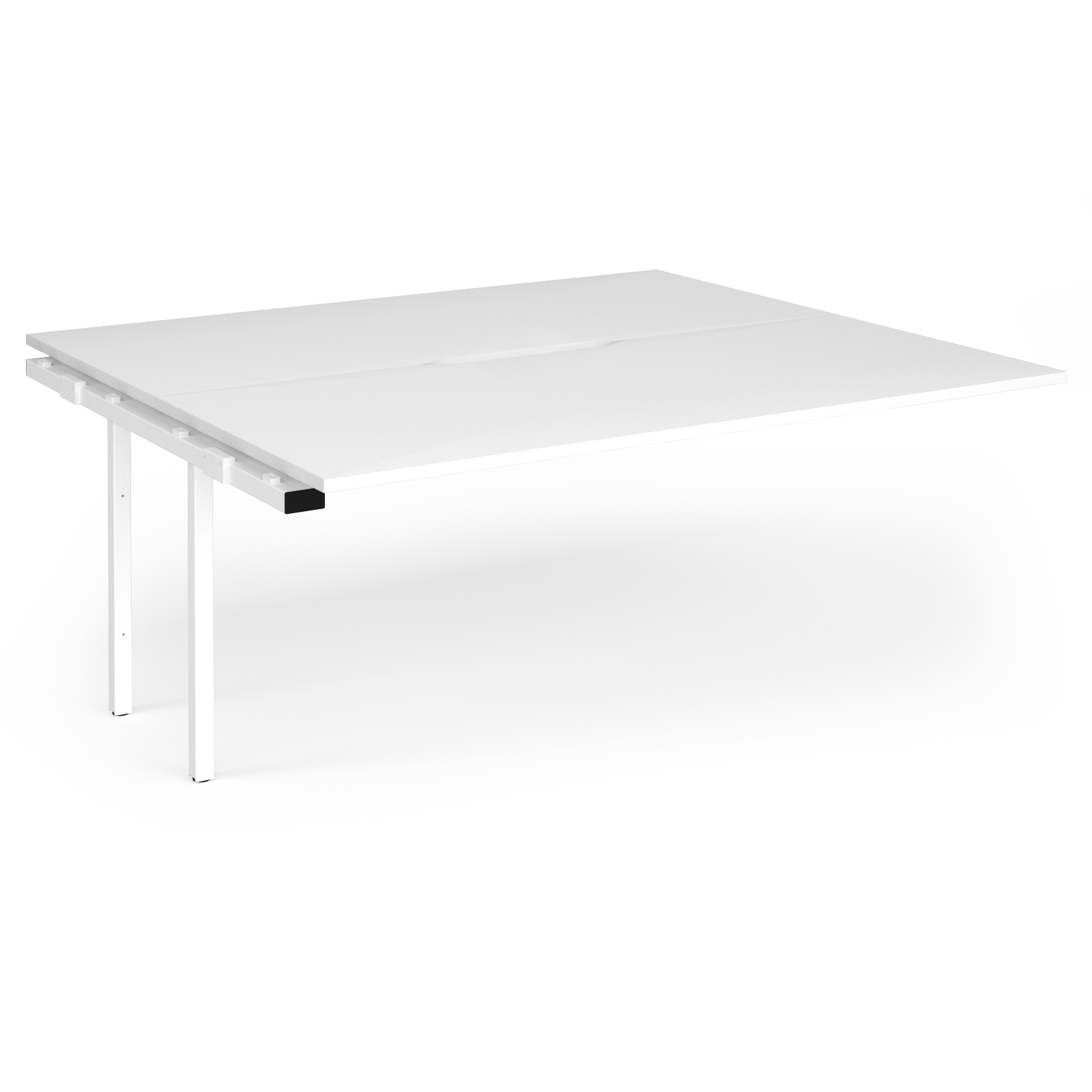 Picture of Connex Plus O Frame 1800 x 1600 x 725mm Back to Back Add On Bay - White Frame / White Top