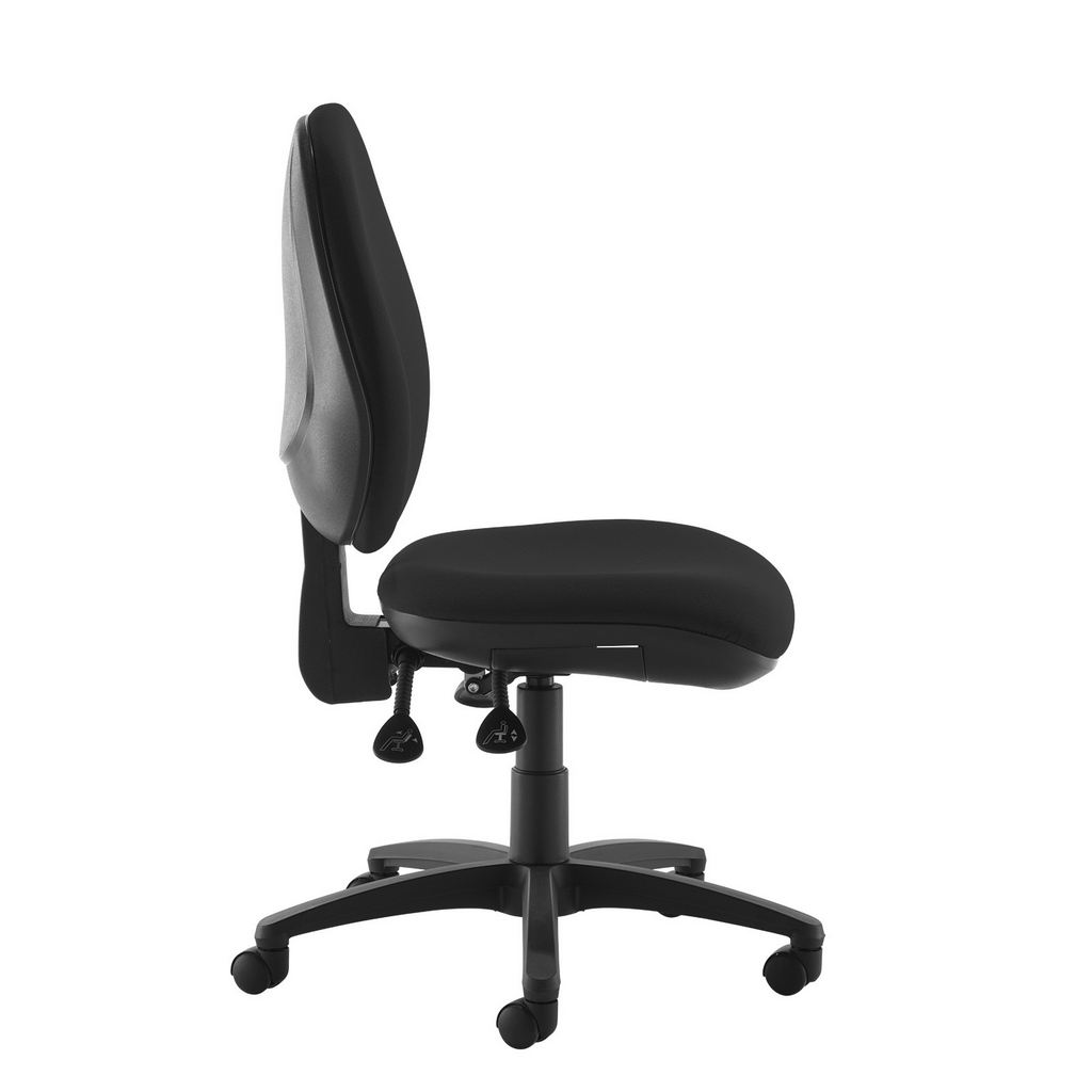 Picture of Jota high back operator chair with no arms - black
