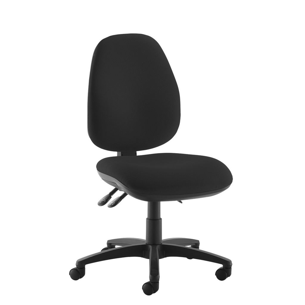 Picture of Jota high back operator chair with no arms - black