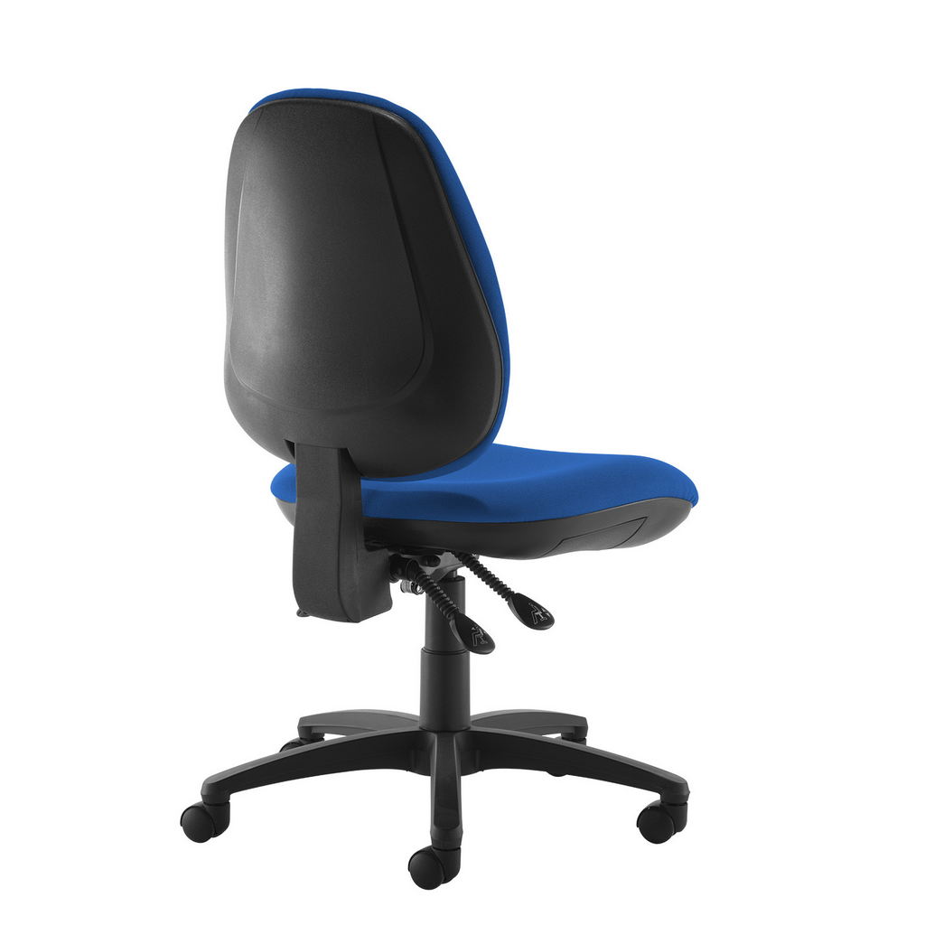Picture of Jota high back operator chair with no arms - blue