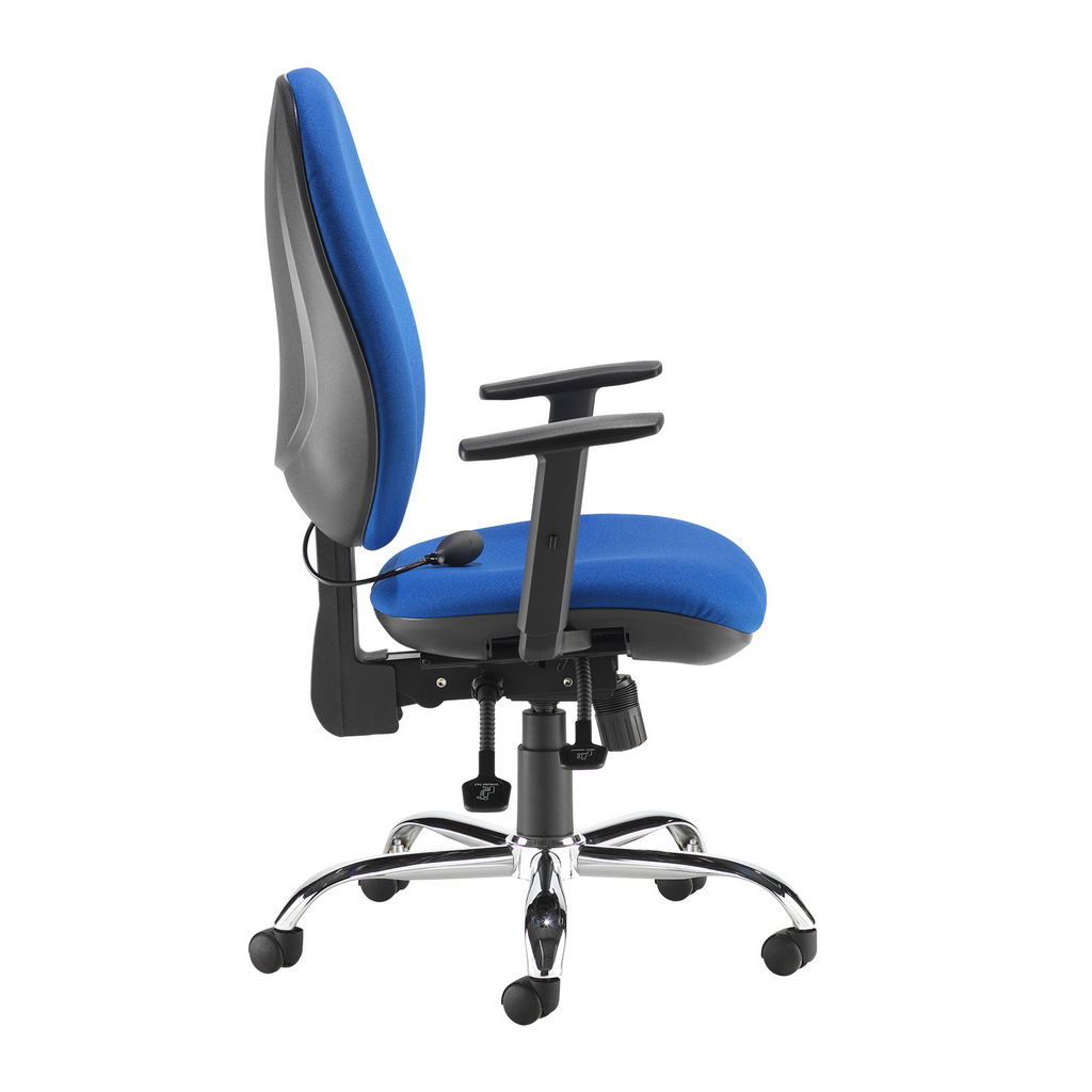 Picture of Jota ergo 24hr ergonomic asynchro task chair - blue