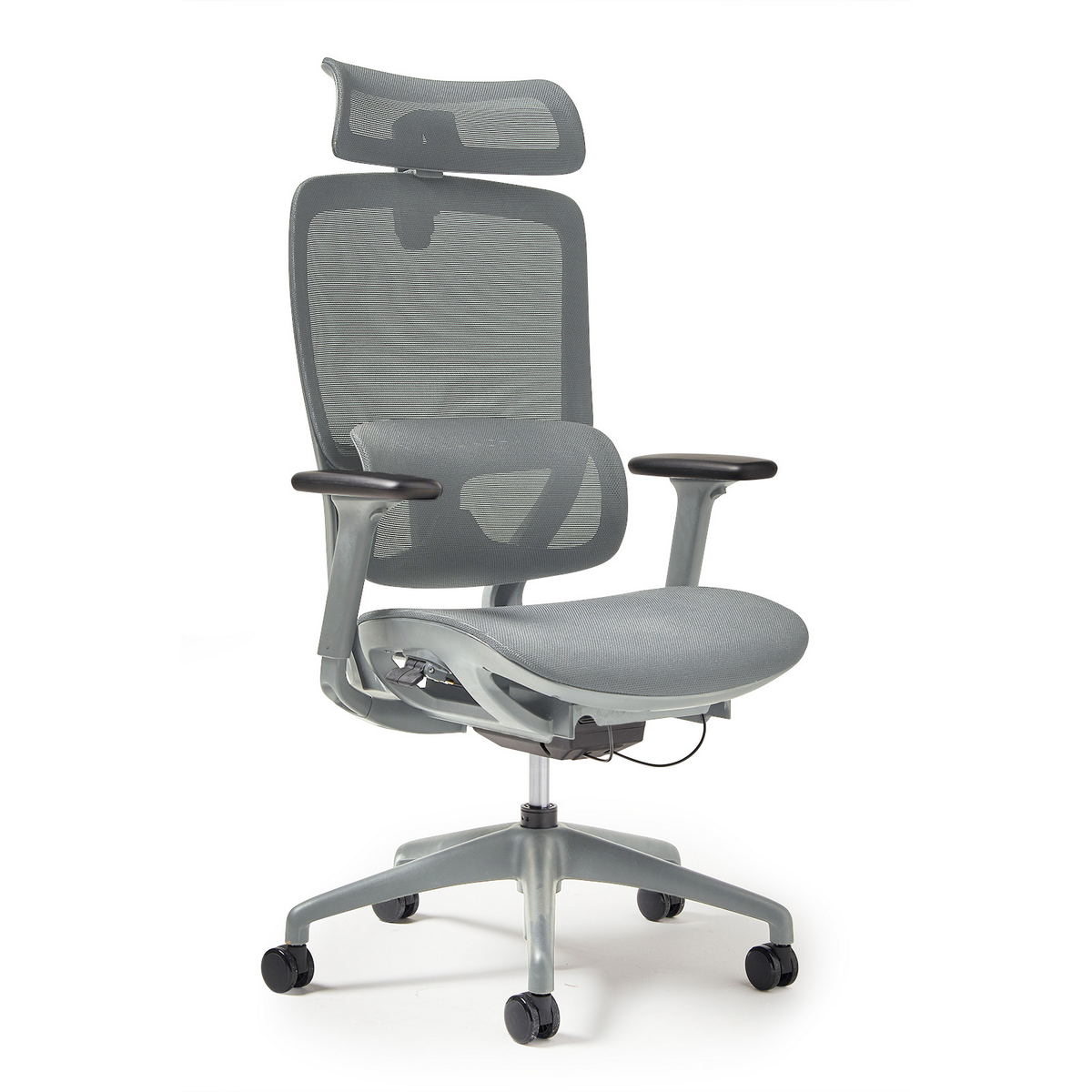 Picture of Kara high back exec mesh task chair in grey