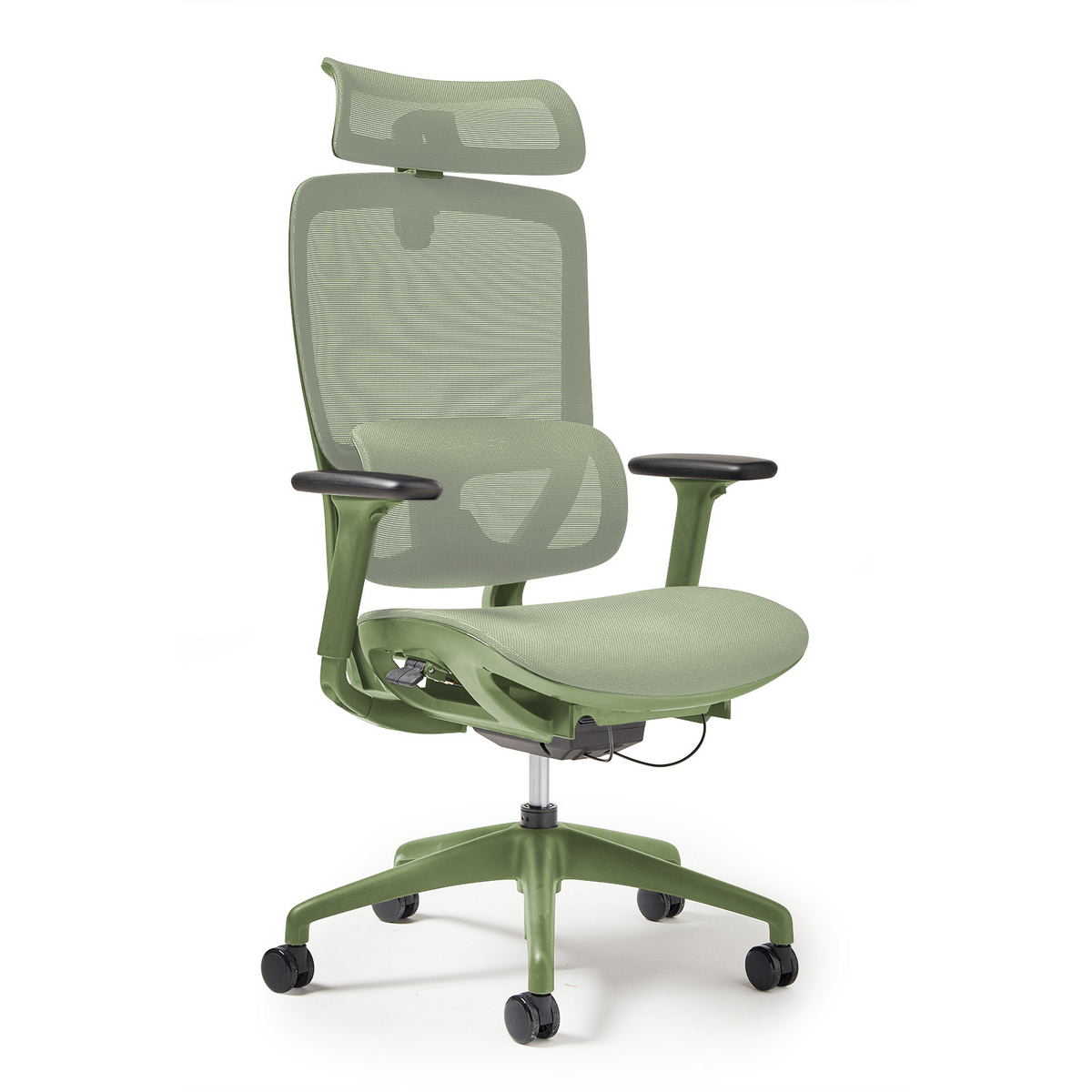 Picture of Kara high back exec mesh task chair in green