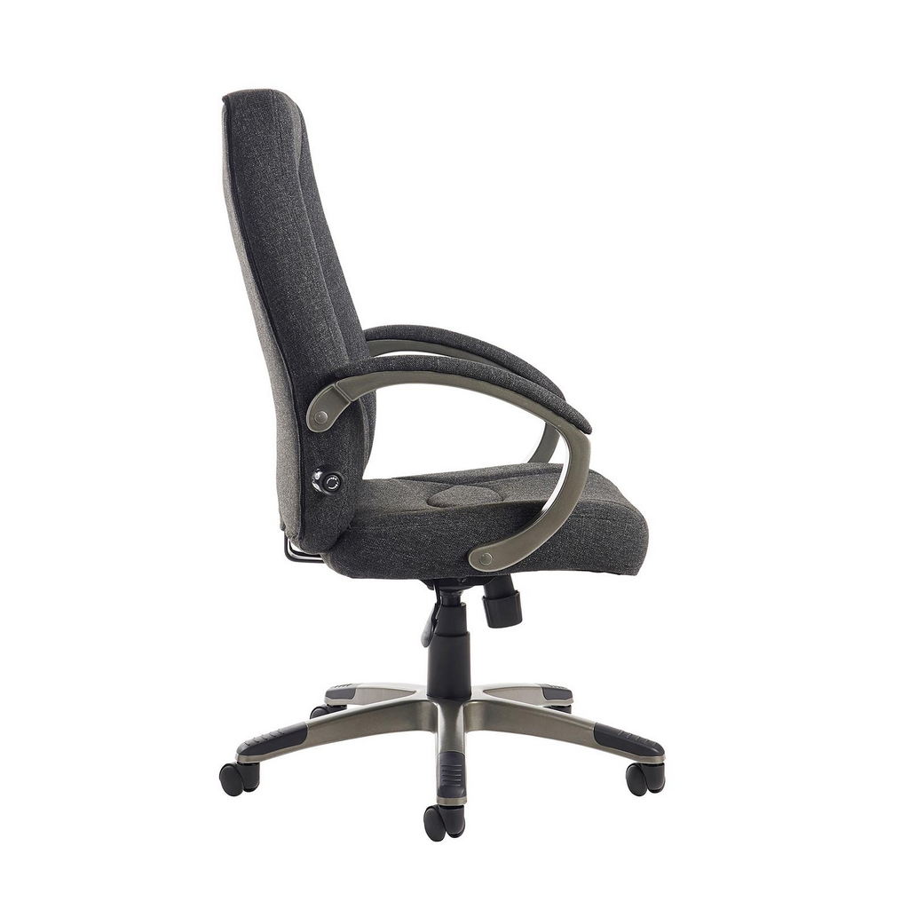 Picture of Lucca high back fabric managers chair - charcoal